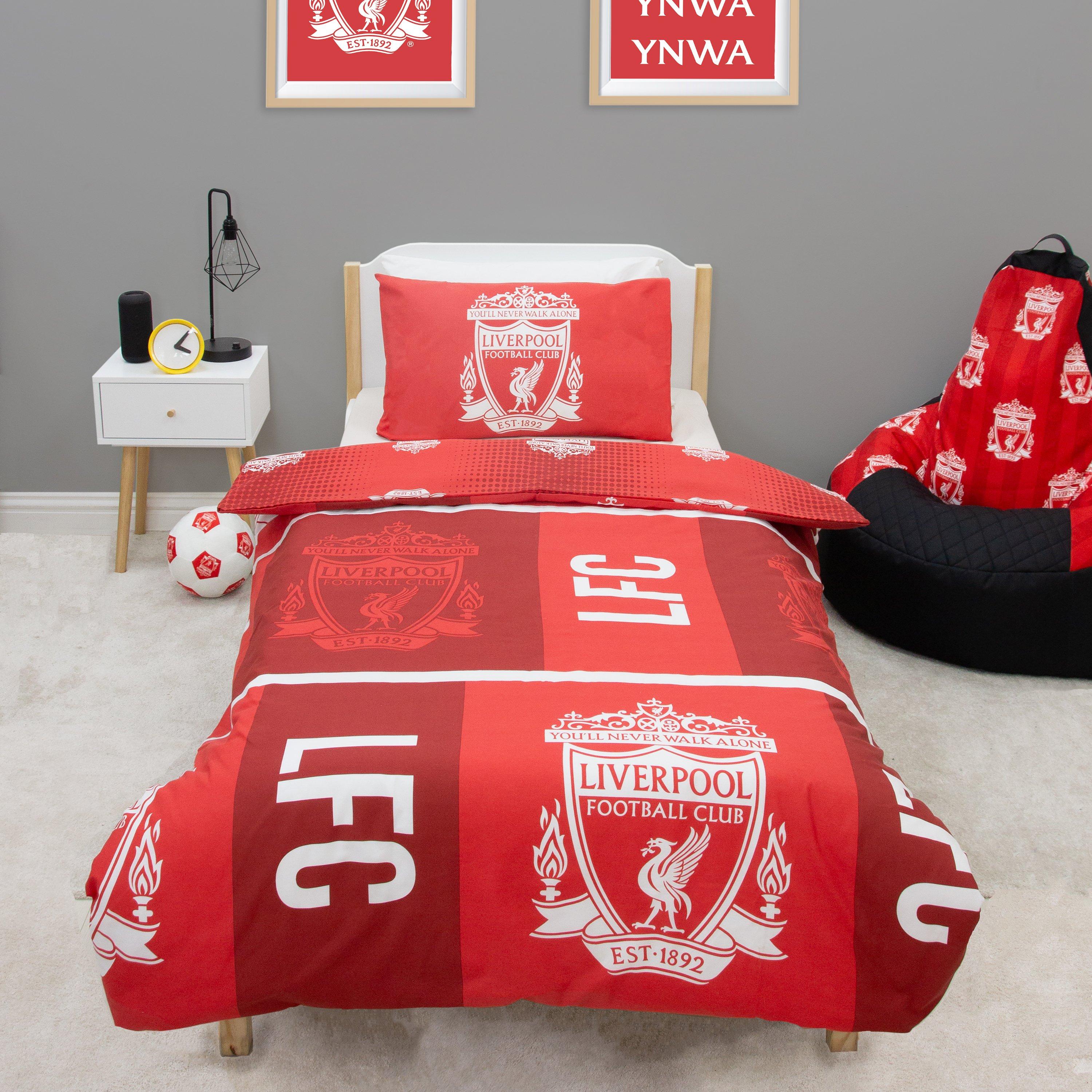 Red - Liverpool FC - Liverpool FC Crunch Single Duvet Cover - 4