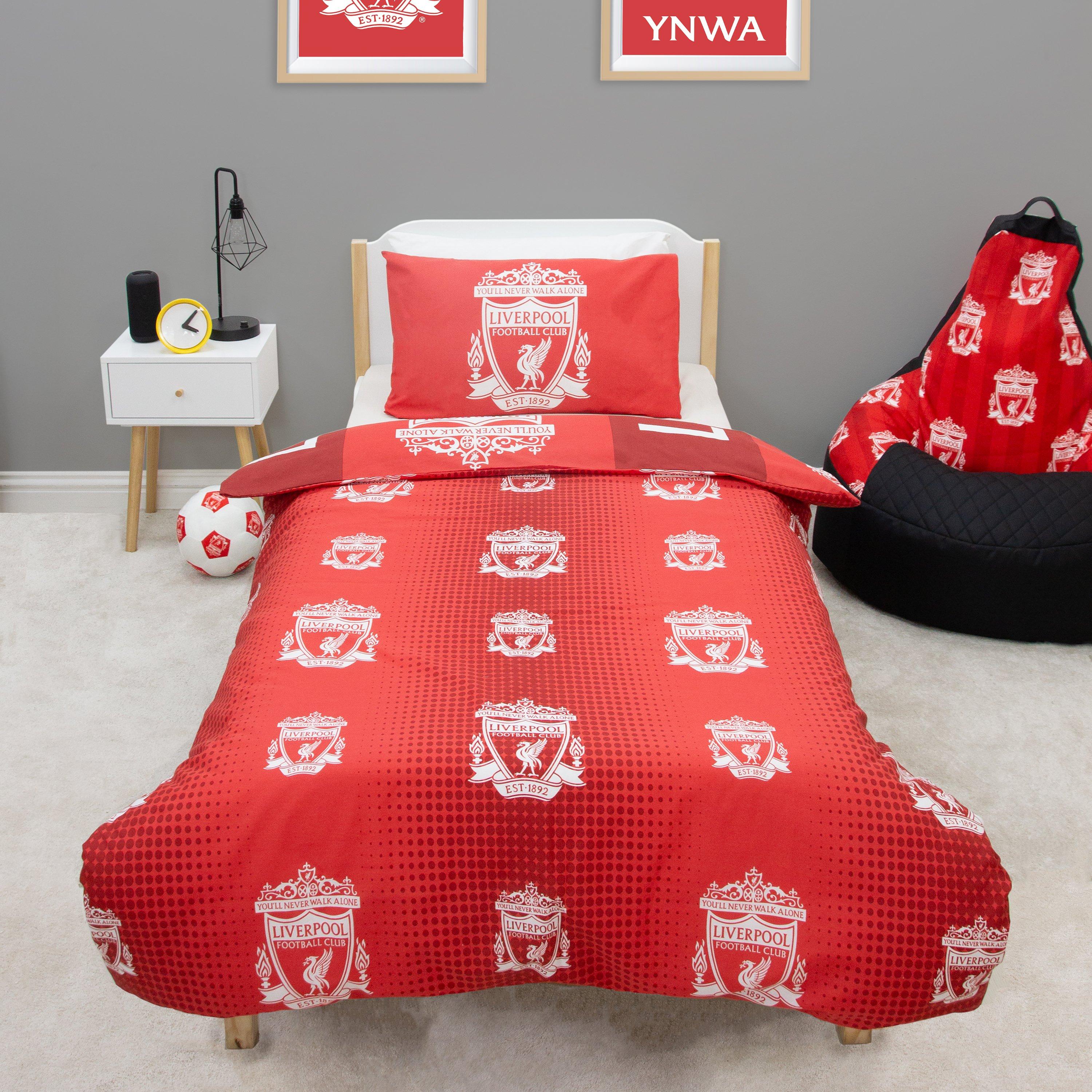 Red - Liverpool FC - Liverpool FC Crunch Single Duvet Cover - 5