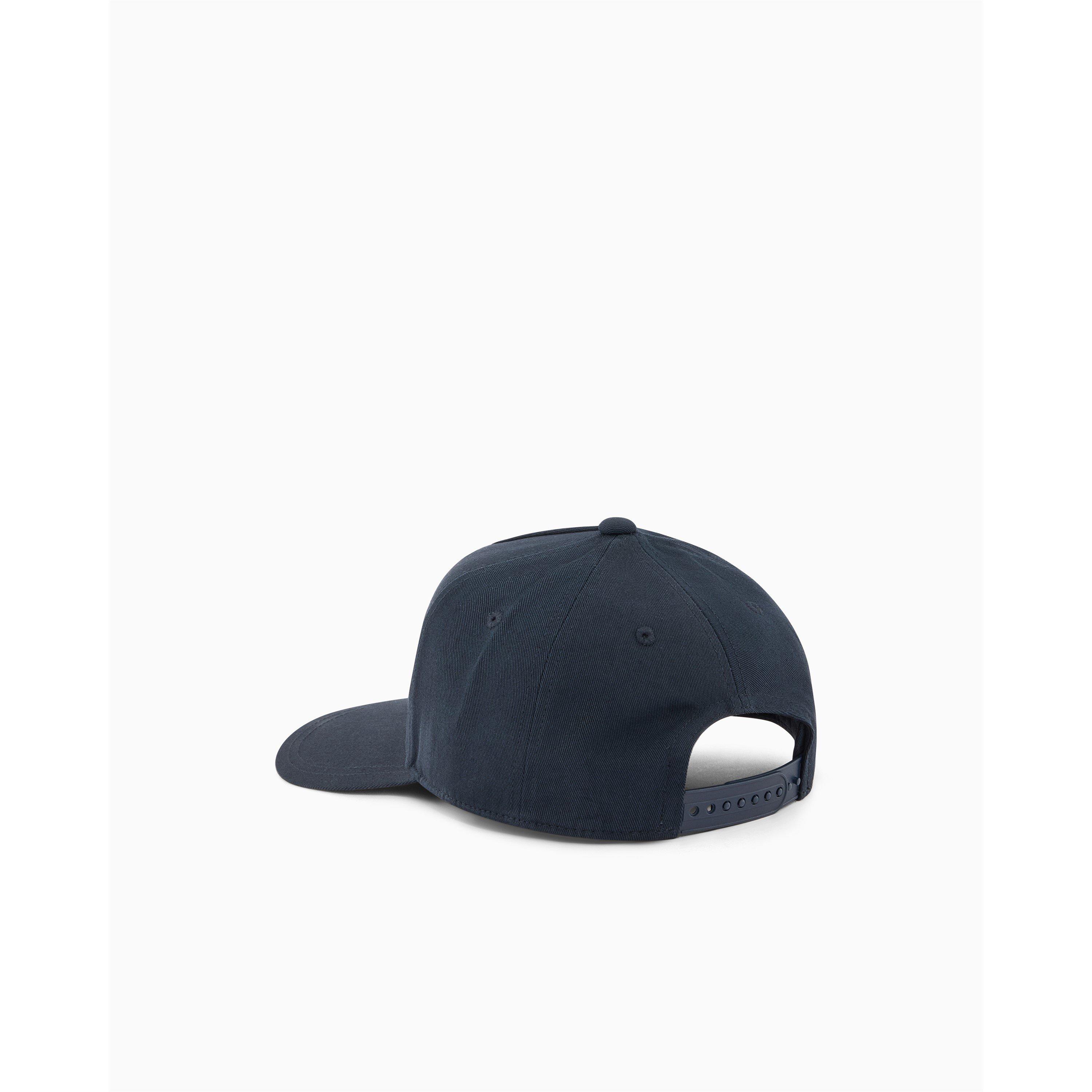 Mornarsko plava/bijela oznaka - Armani Exchange - BASEBALL HAT - 4