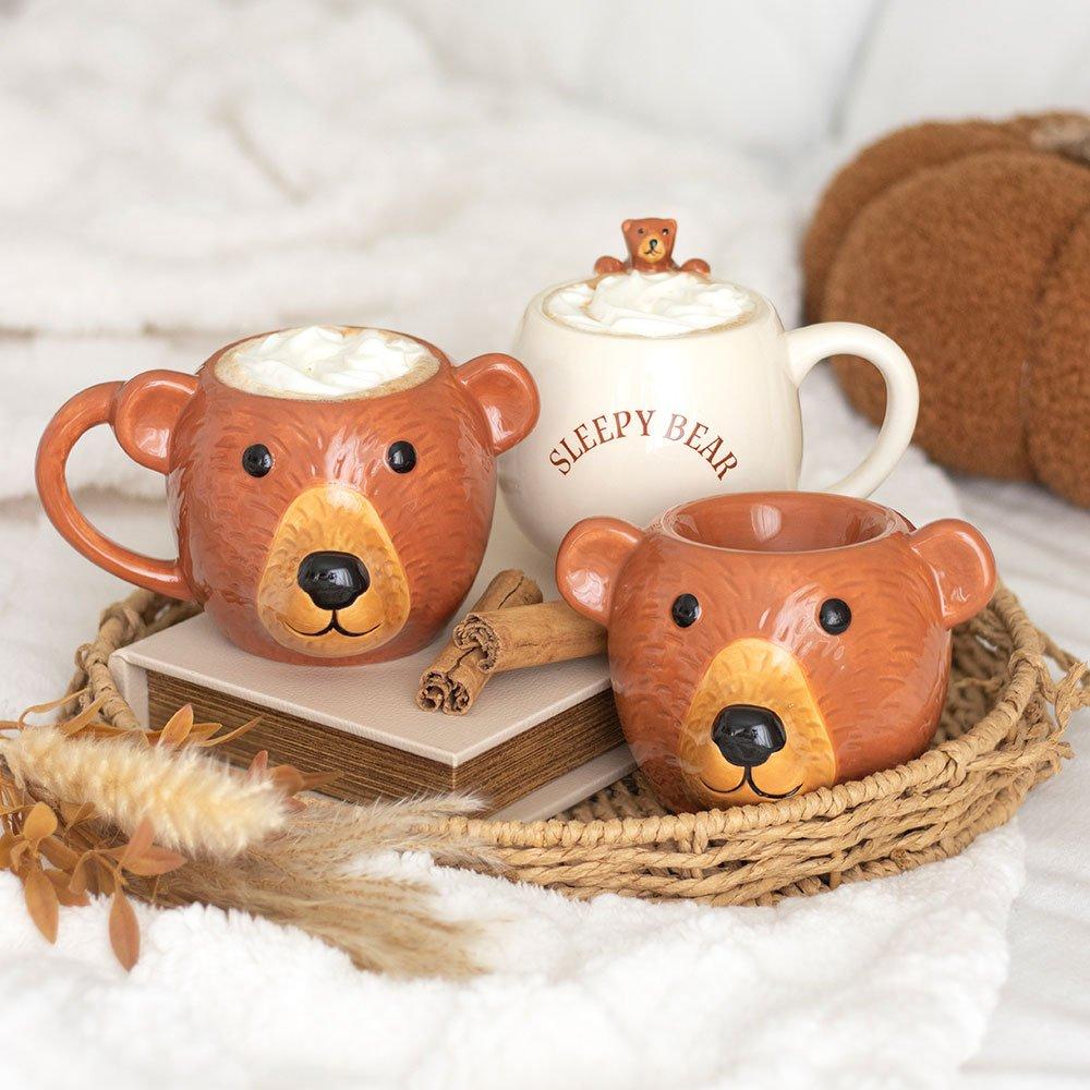 Brown - Something Different - Bear Shaped Mug - 6