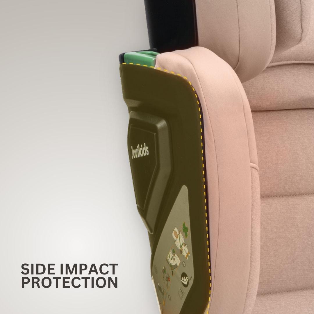 Rosewood - JoviKids - JoviKids Rober + Booster Car Seat - Rosewood - 6