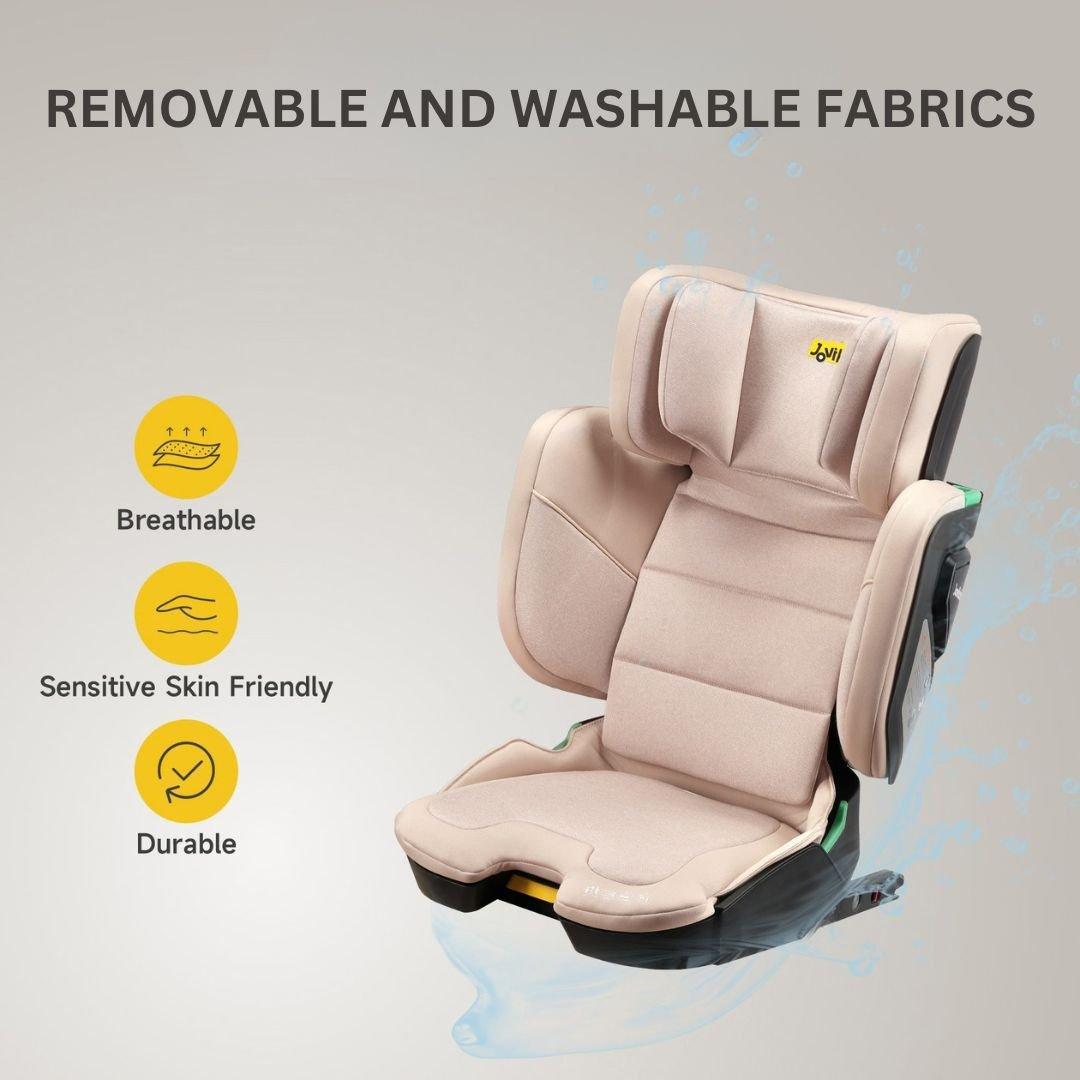 Rosewood - JoviKids - JoviKids Rober + Booster Car Seat - Rosewood - 8