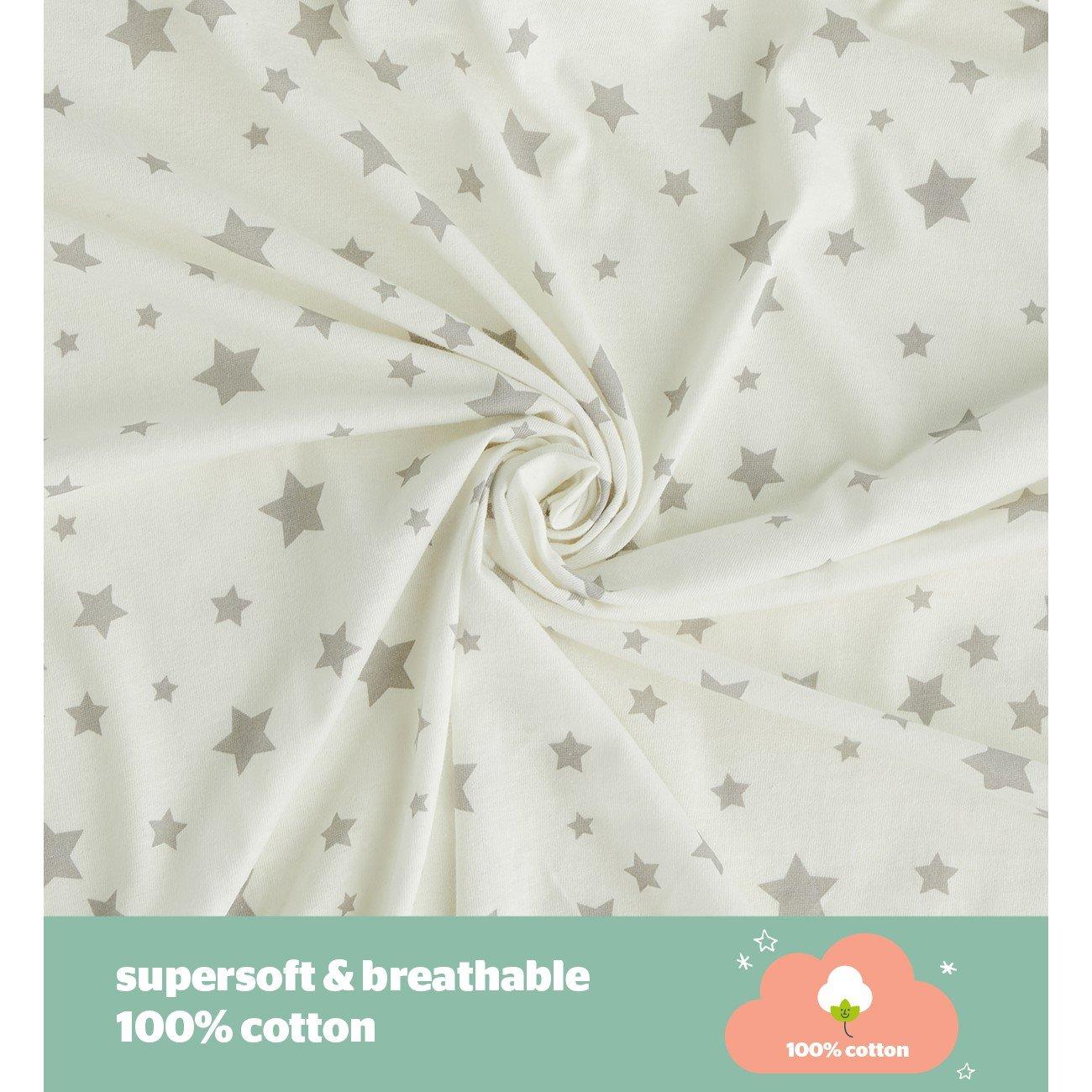Celestial & Gre - Silentnight - Safe Nights Cot Bed Duvet Cover Set - 2 Pack - 3