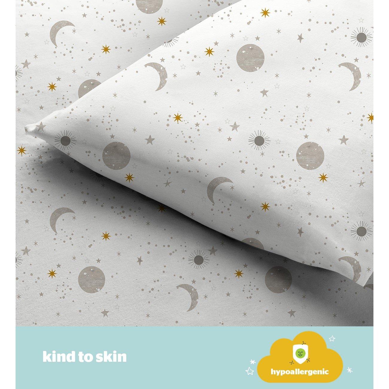 Celestial & Gre - Silentnight - Safe Nights Cot Bed Duvet Cover Set - 2 Pack - 4
