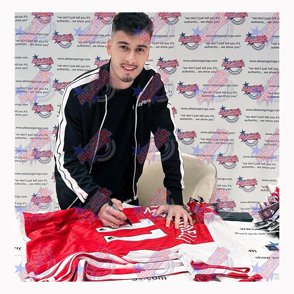 Red - AllStarSignings Ltd - Gabriel Martinelli signed and framed Arsenal shirt - 2