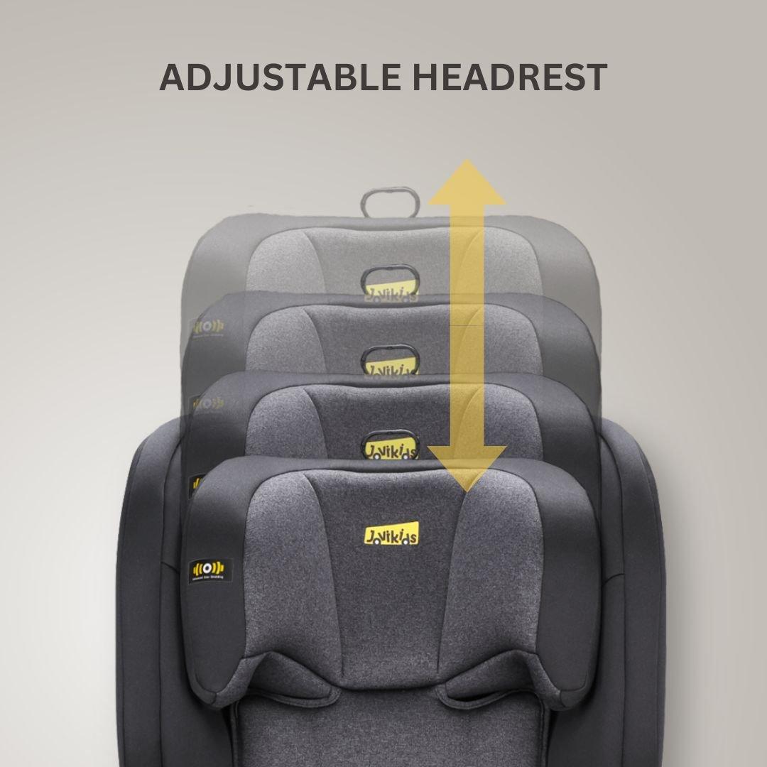 Twilight - JoviKids - JoviKids Leon Booster Car Seat - Twilight - 3