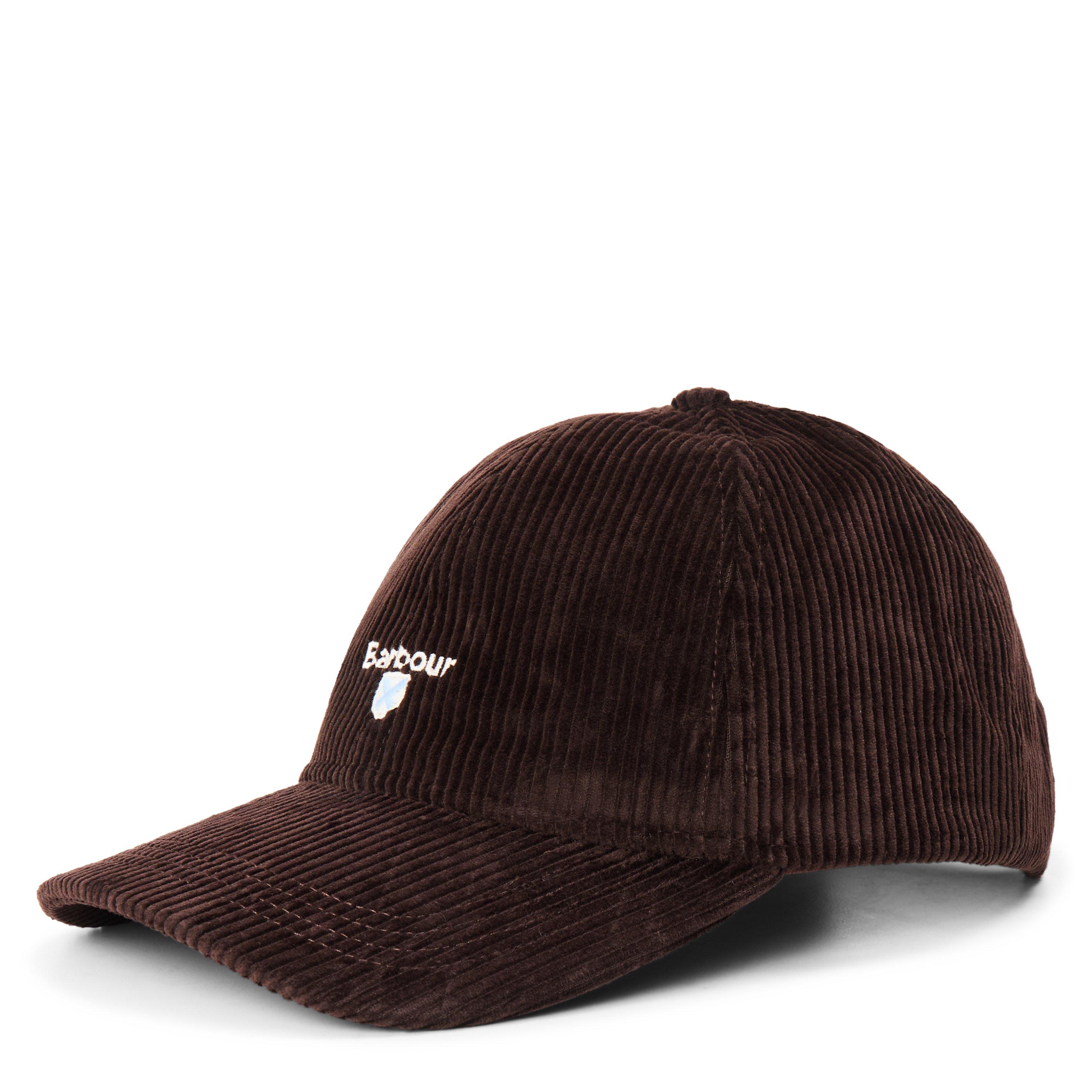 Barbour  Preston Cord Baseball Cap - Brown