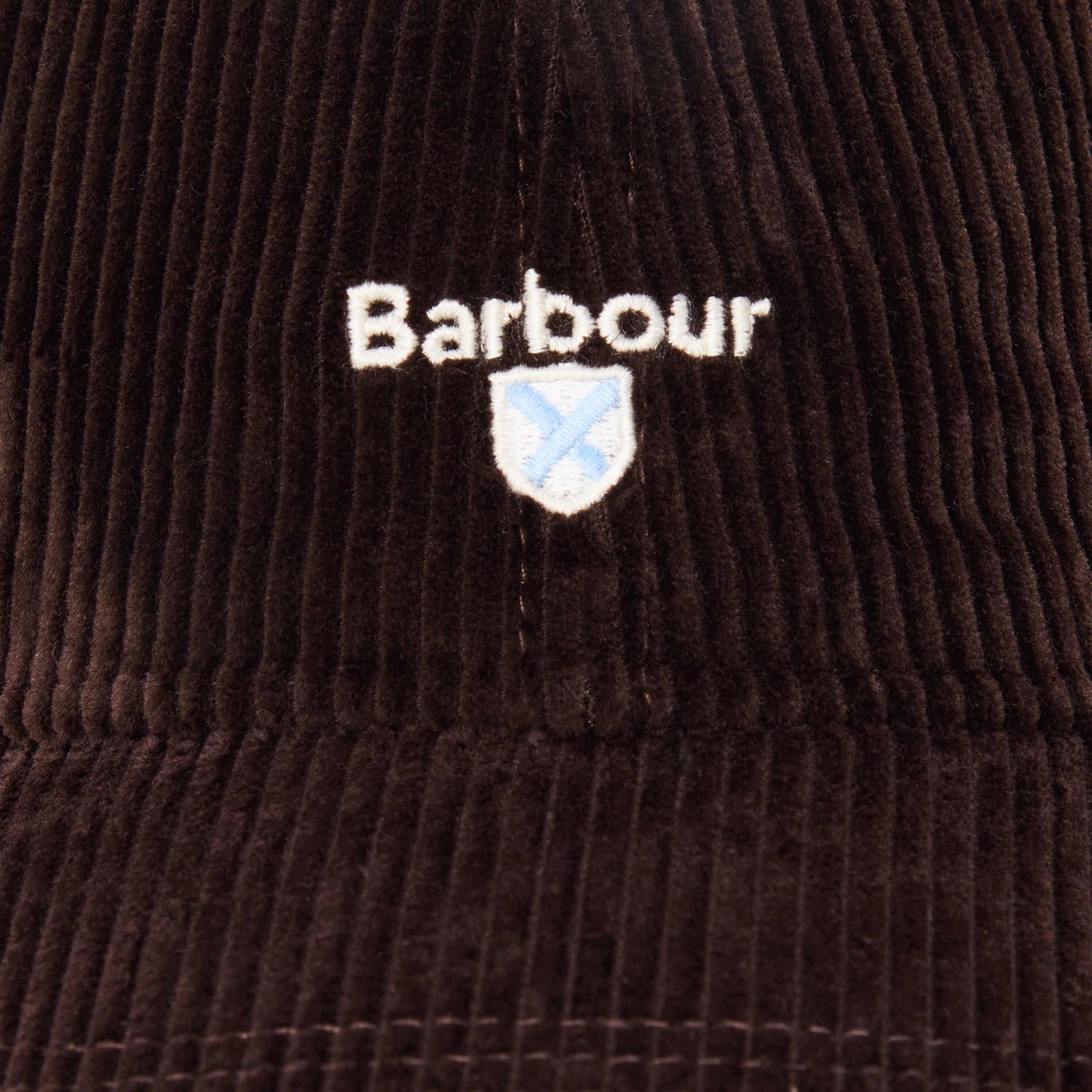 Brown - Barbour - Preston Cord Baseball Cap - 3