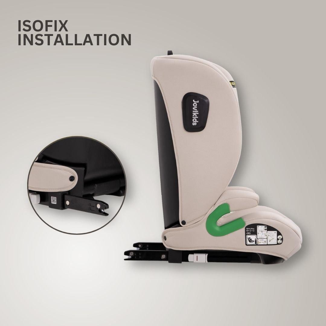Milkstone - JoviKids - JoviKids Leon Booster Car Seat - Milkstone - 7