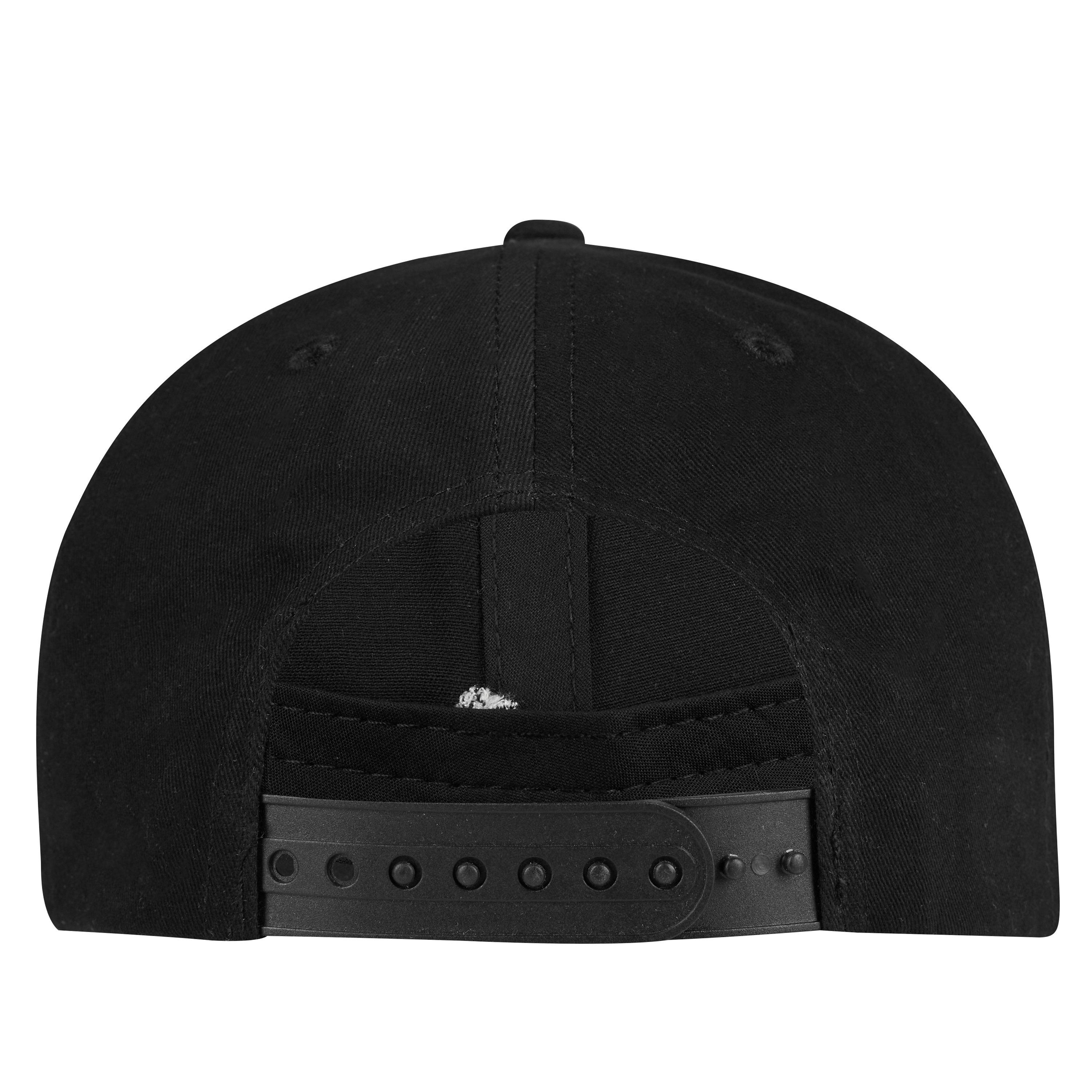 Black - Kangol - Cotton Snap Back Cap - 3