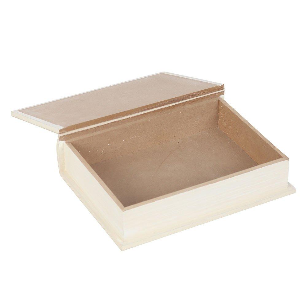 White - Something Different - White Book Shaped Storage Box - 3