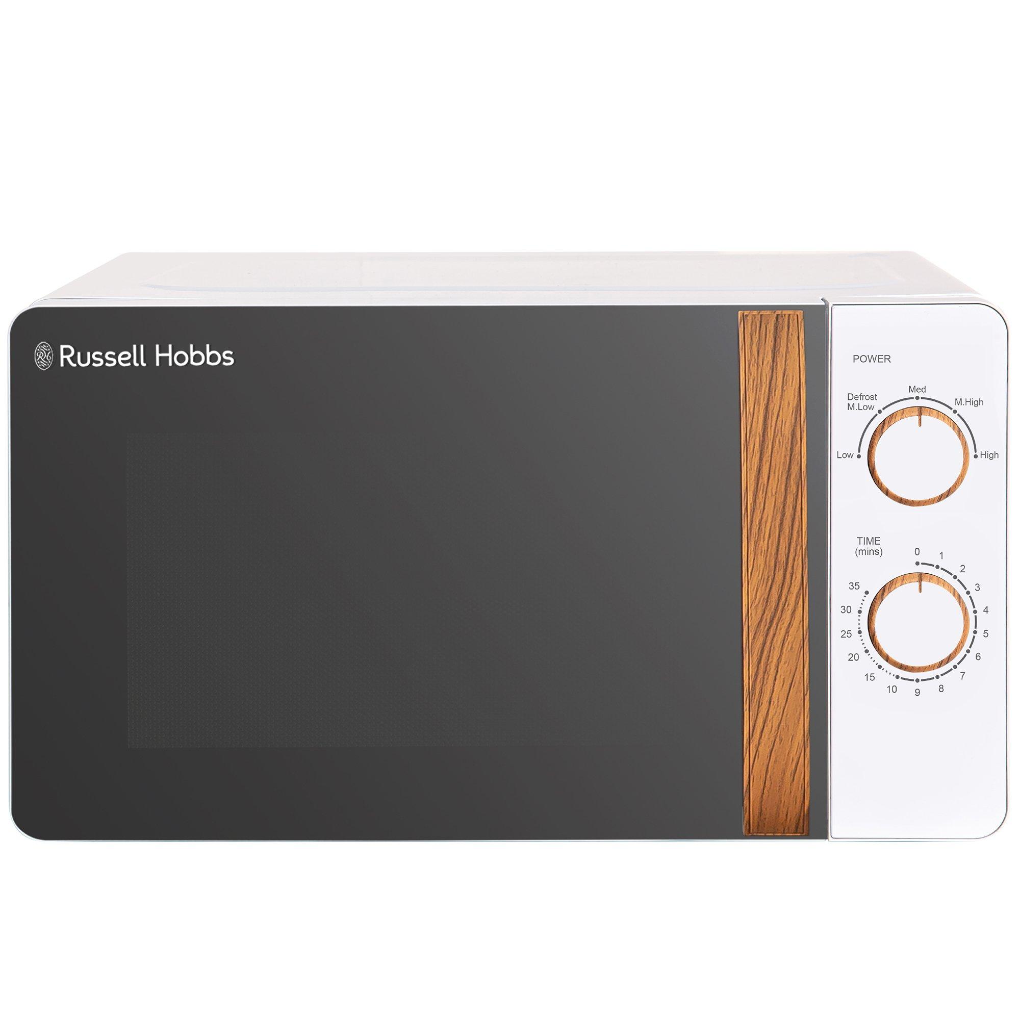 White - Russell Hobbs - Russell Hobbs RHMM713-N Scandi Compact Microwave - 1