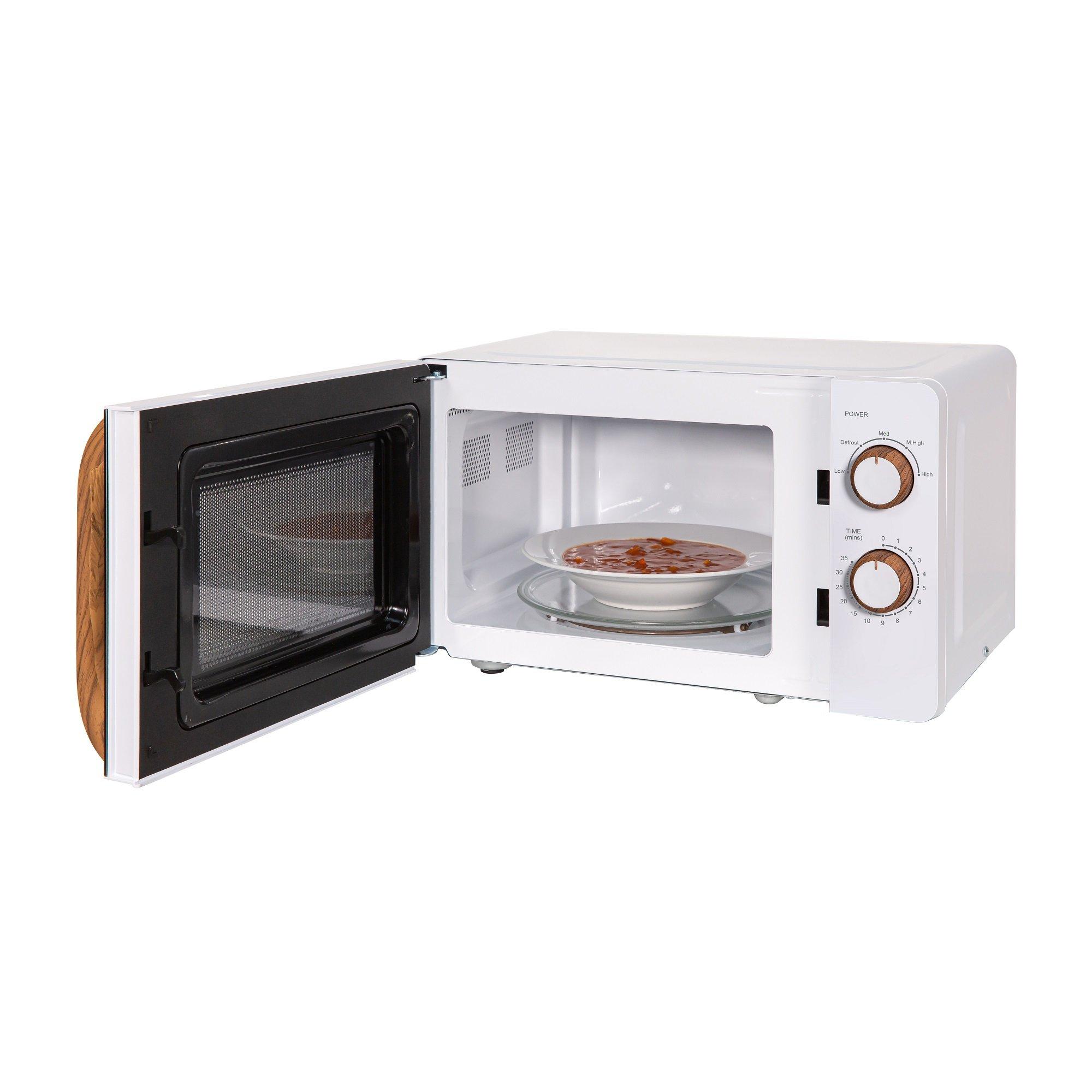 White - Russell Hobbs - Russell Hobbs RHMM713-N Scandi Compact Microwave - 8