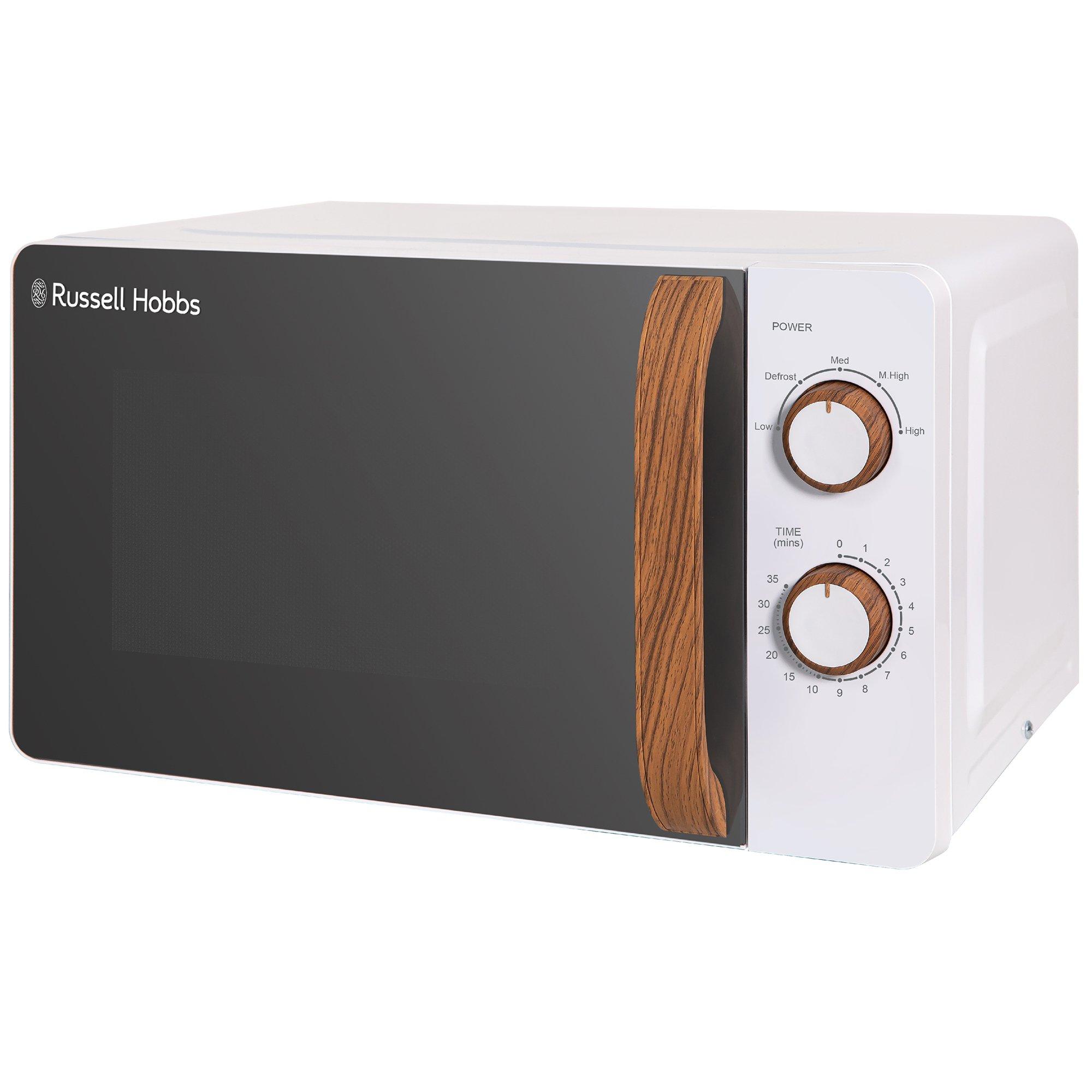 White - Russell Hobbs - Russell Hobbs RHMM713-N Scandi Compact Microwave - 9