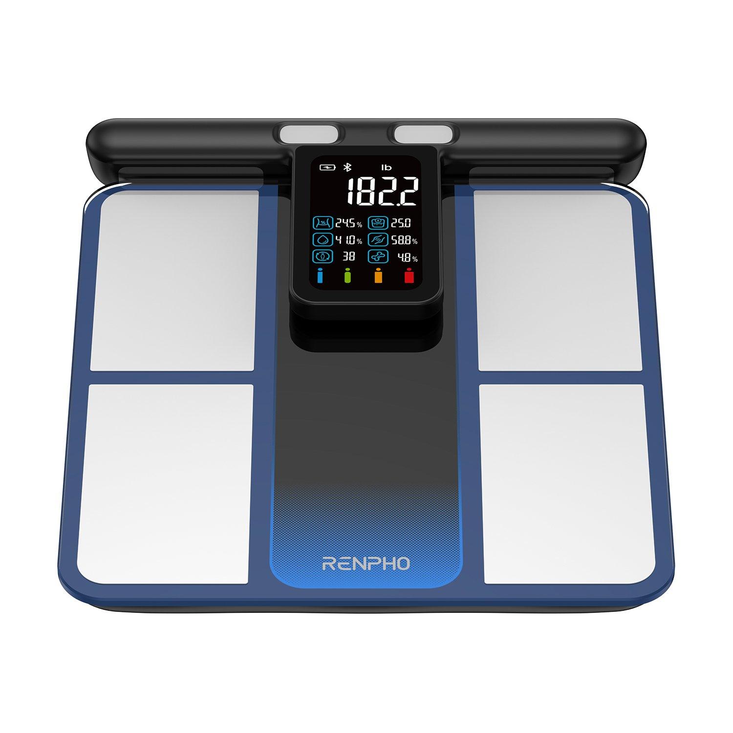 Black - Renpho - Morphoscan Intelligent Smart Body Scale - 12
