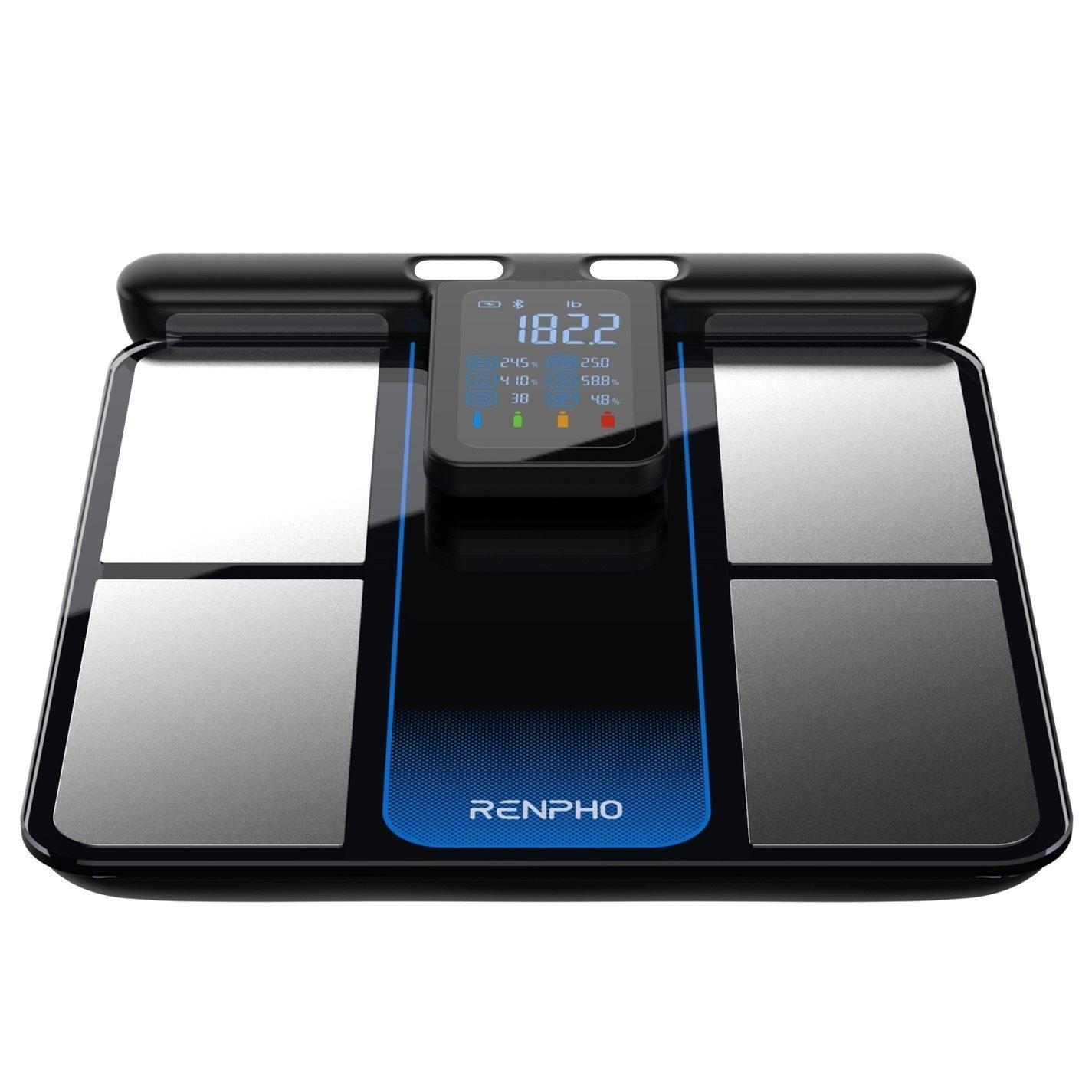 Black - Renpho - Morphoscan Intelligent Smart Body Scale - 3