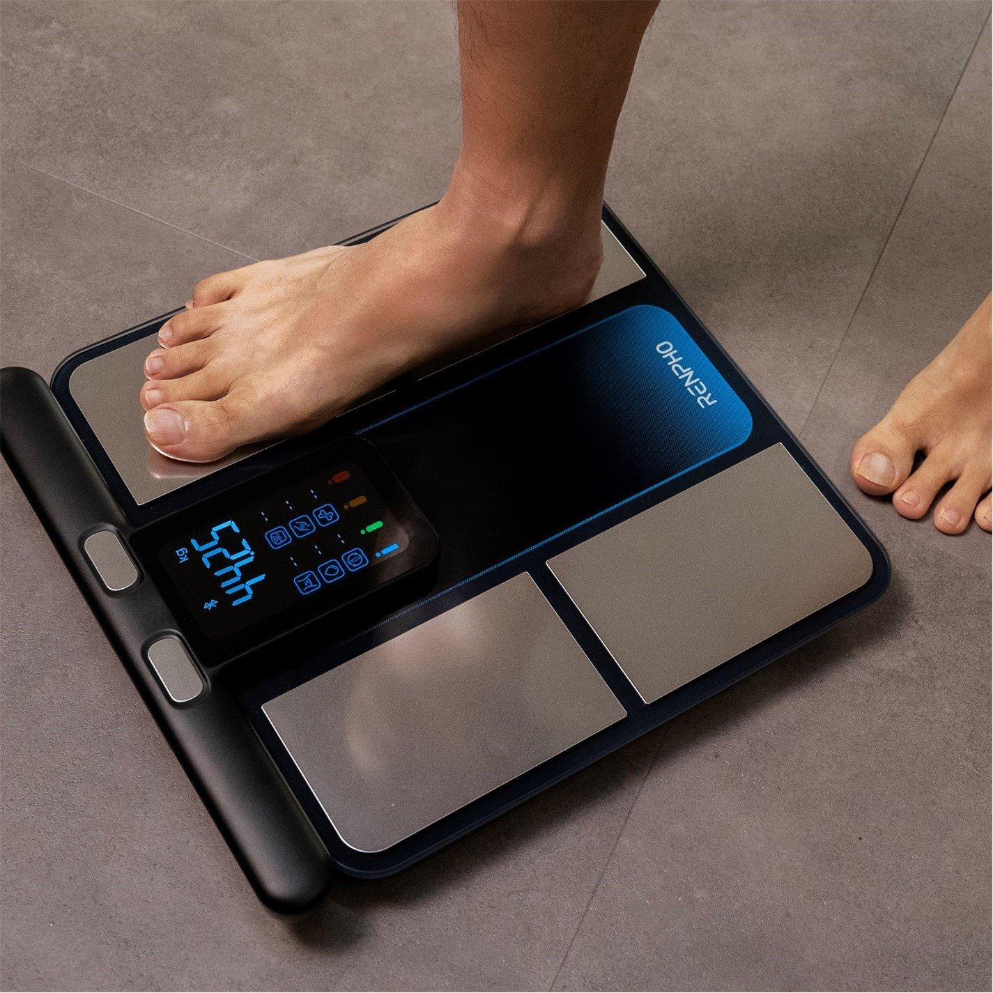 Black - Renpho - Morphoscan Intelligent Smart Body Scale - 4