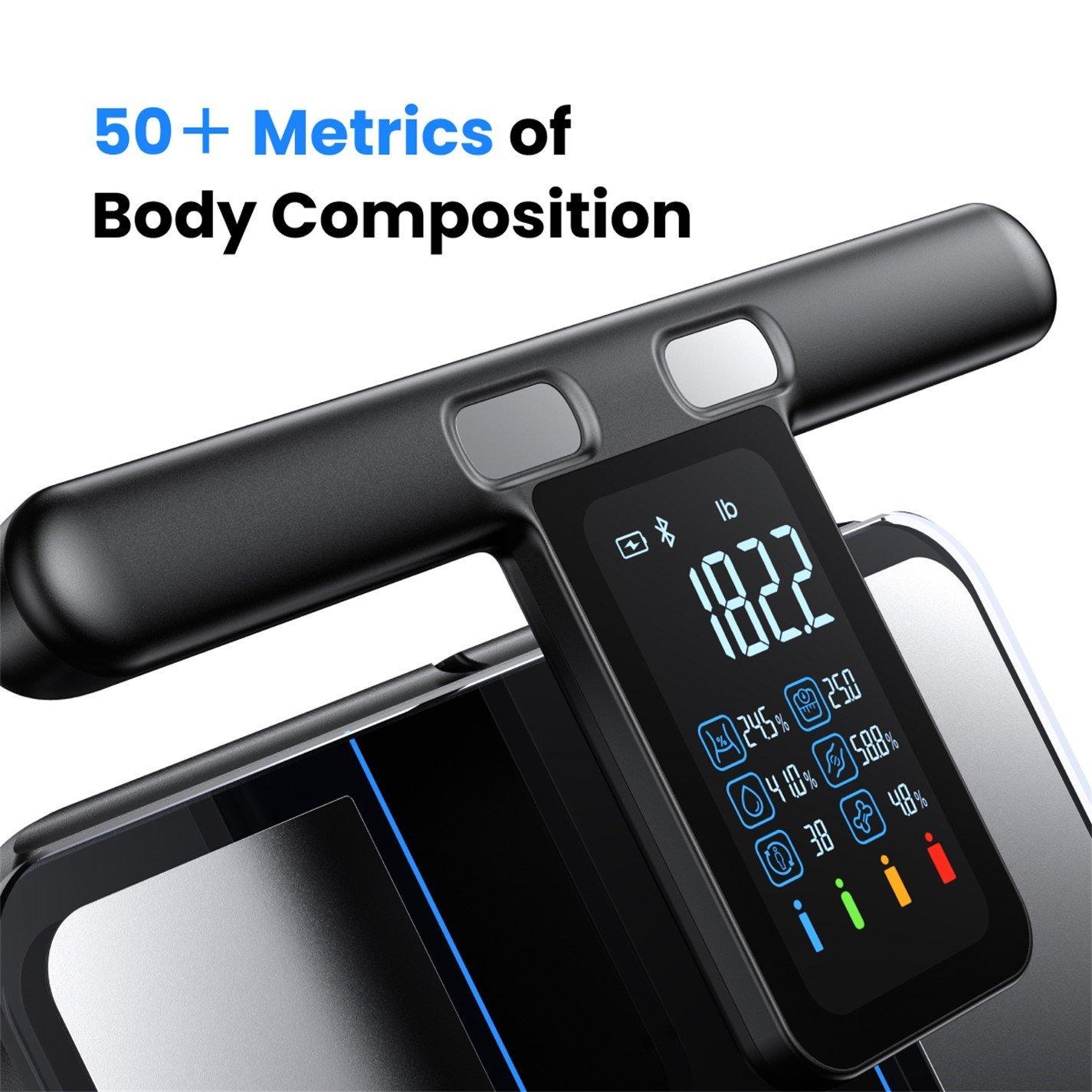Black - Renpho - Morphoscan Intelligent Smart Body Scale - 5