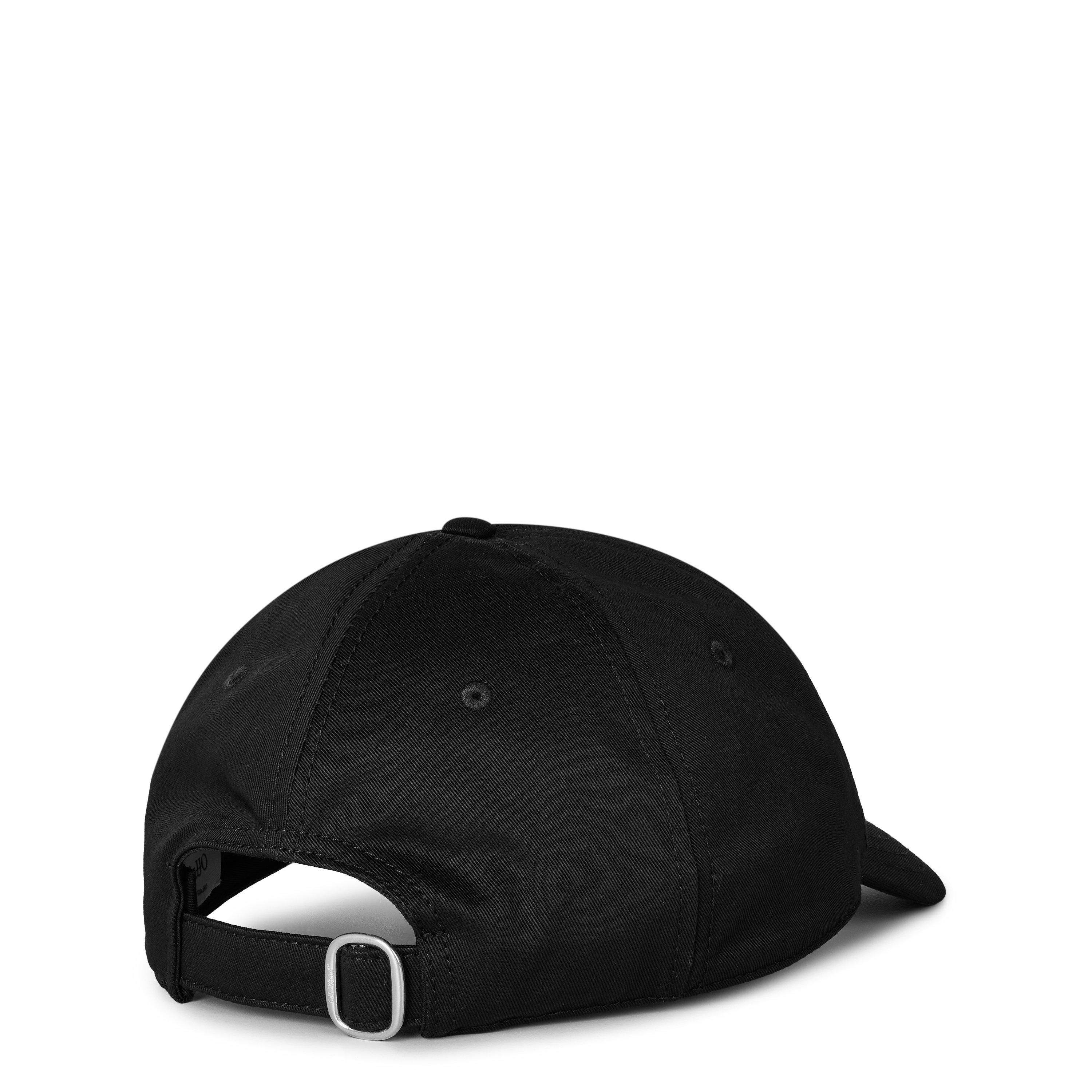 Black - Off White - Men's Arrow Logo Cap - 2