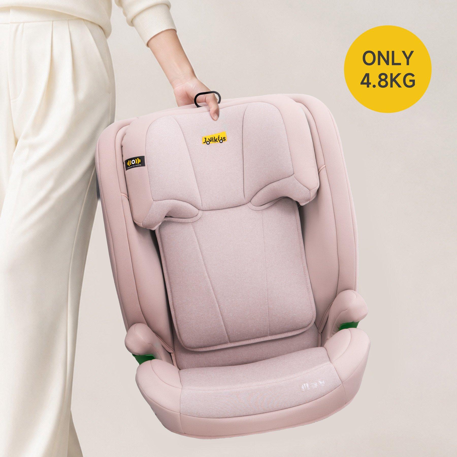 Rosewood - JoviKids - JoviKids Leon Booster Car Seat - Rosewood - 10