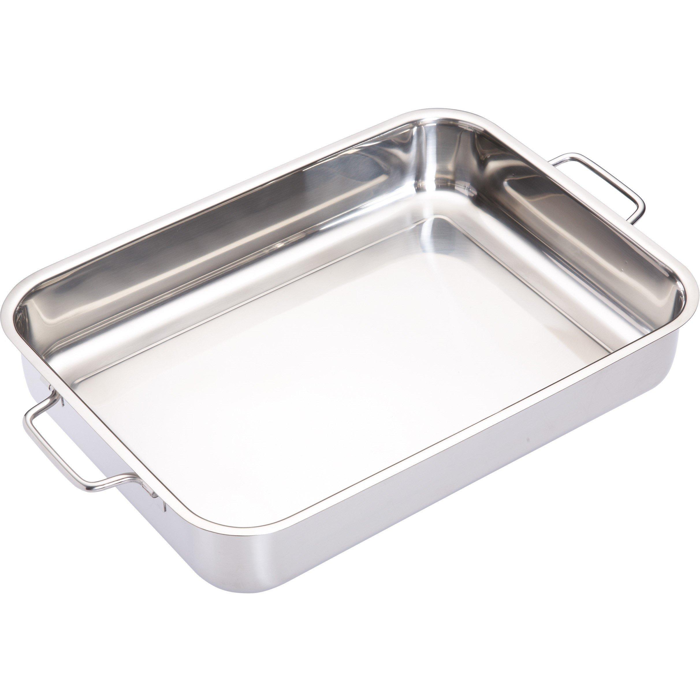 Silver - MasterClass - Stainless Steel Roasting Pan - 1