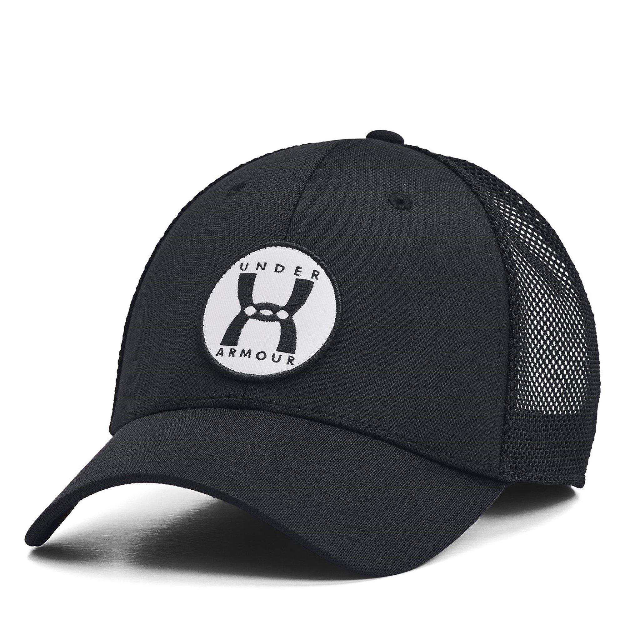 Black/White - Under Armour - Under Blitzing Trucker Cap - 1