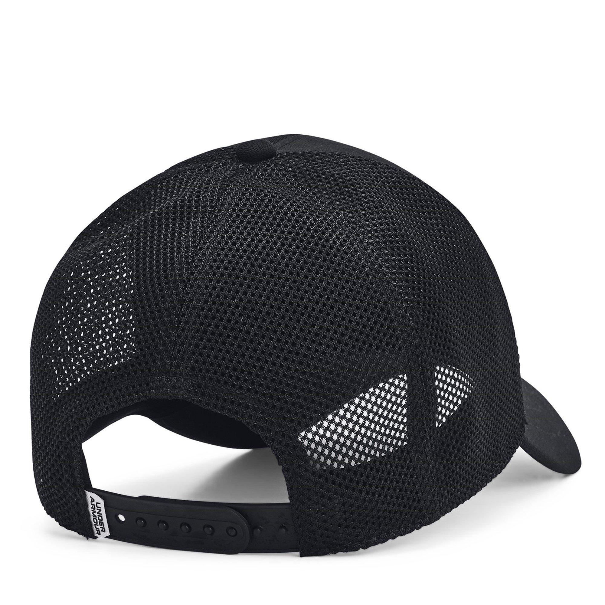 Black/White - Under Armour - Blitzing Trucker Cap - 2