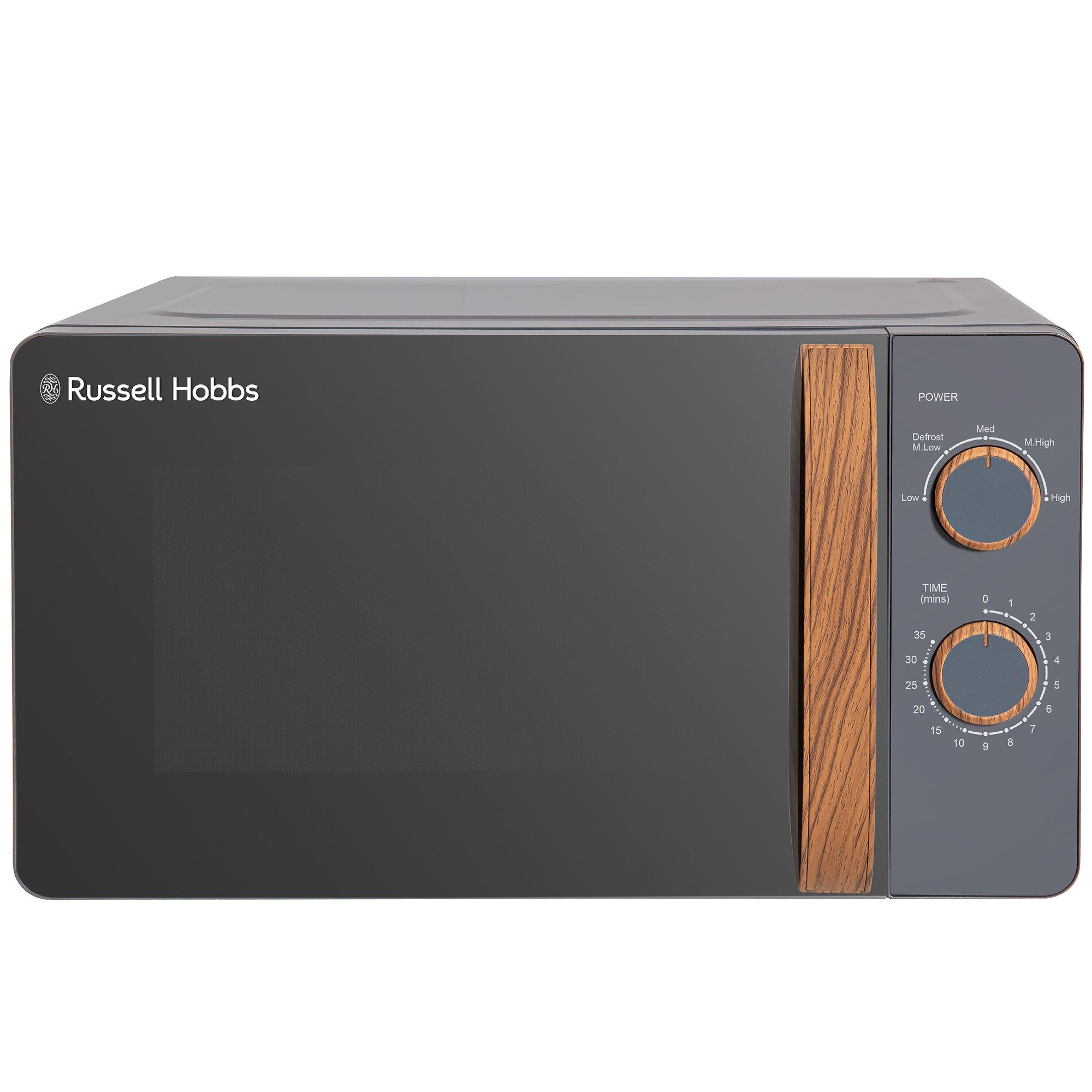 Russell Hobbs Rhmm713g-N Compact Manual Microwave Grey Large - Image 6