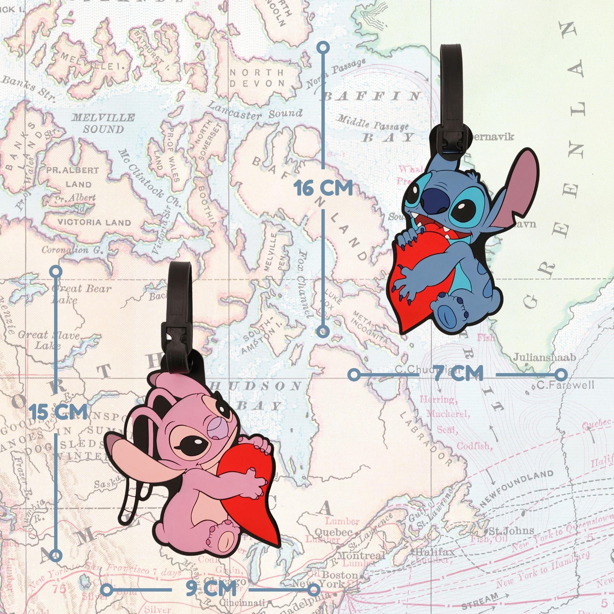 Multi - Disney Stitch - Stitch & Angel Luggage Tags 2 Pack - 5