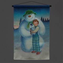 Snowtime Fibre Optic Lit 60cm The Snowman Tapestry