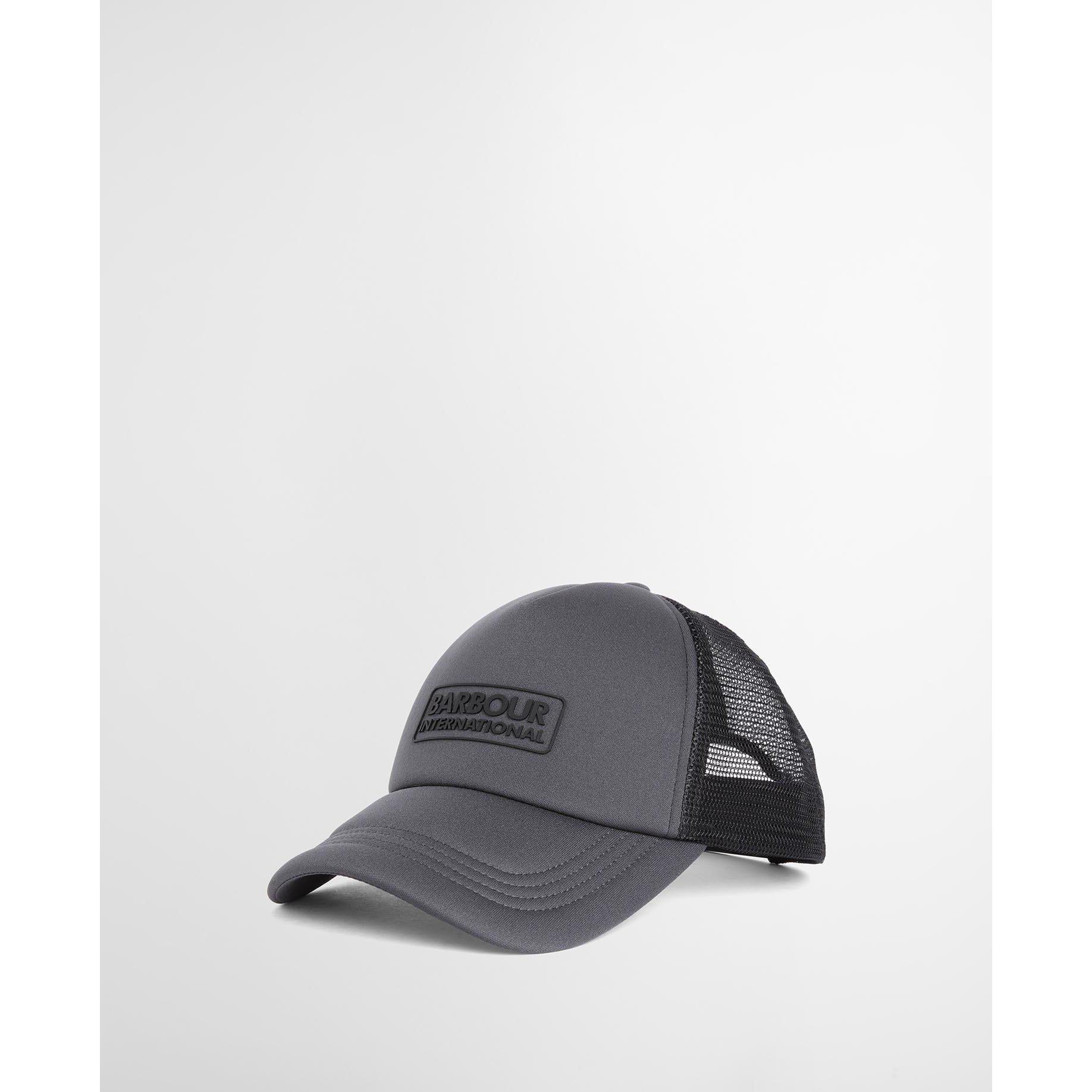Barbour International Men's Heli Trucker Cap - Asphalt Smu