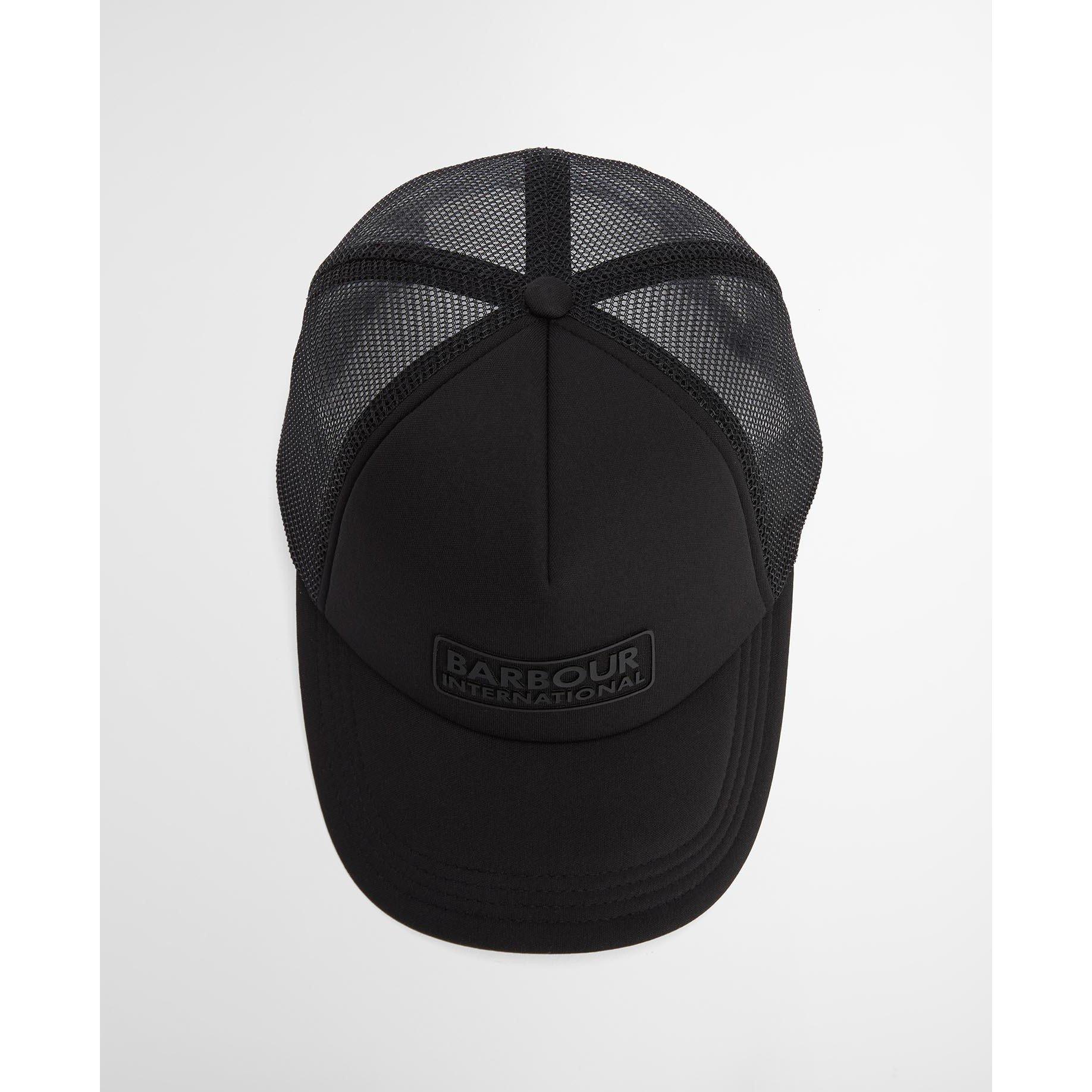 Black BK11 - Barbour International - Heli Mesh Trucker Cap - 7