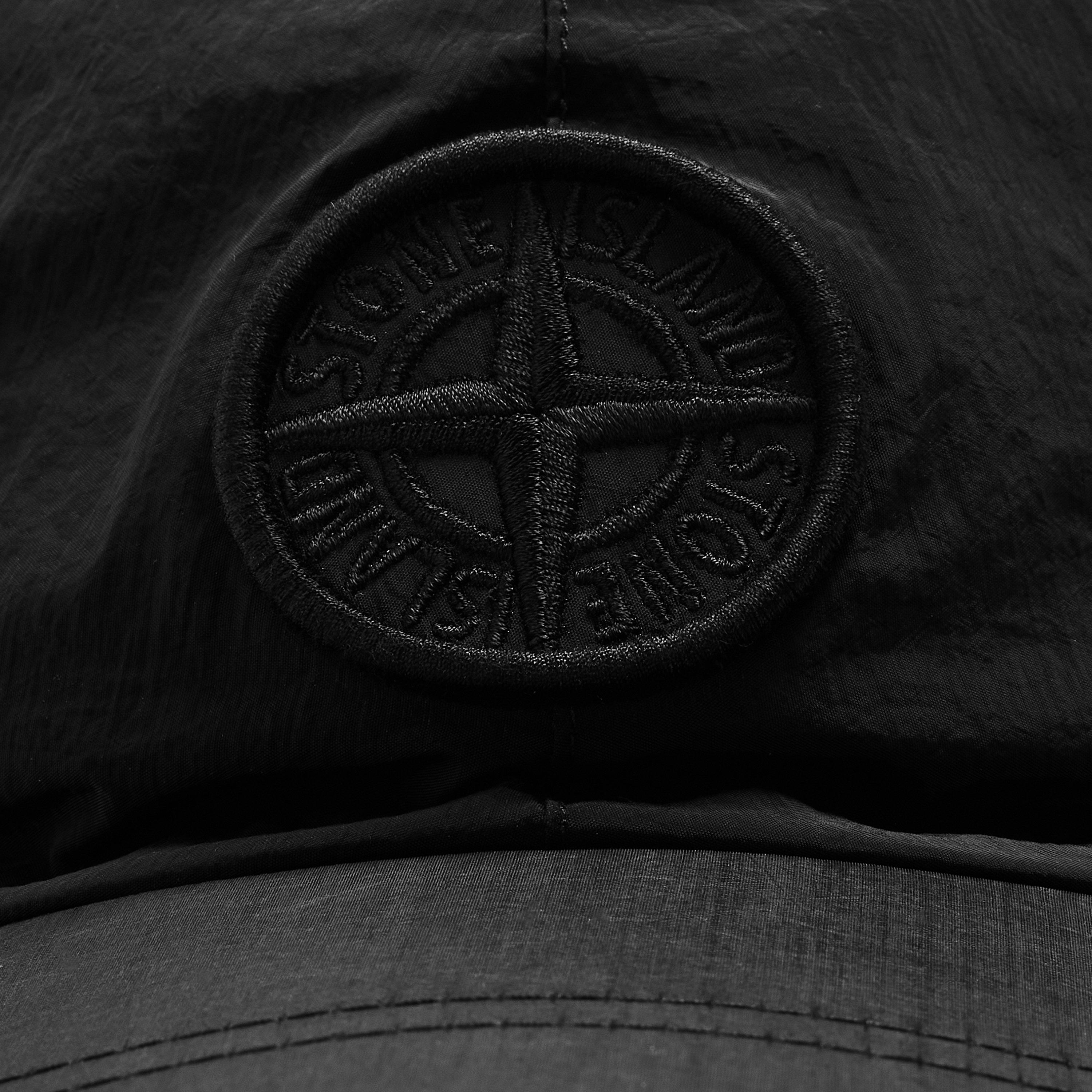 Black V0029 - Stone Island - Stone Nylon Cap Jn61 - 3