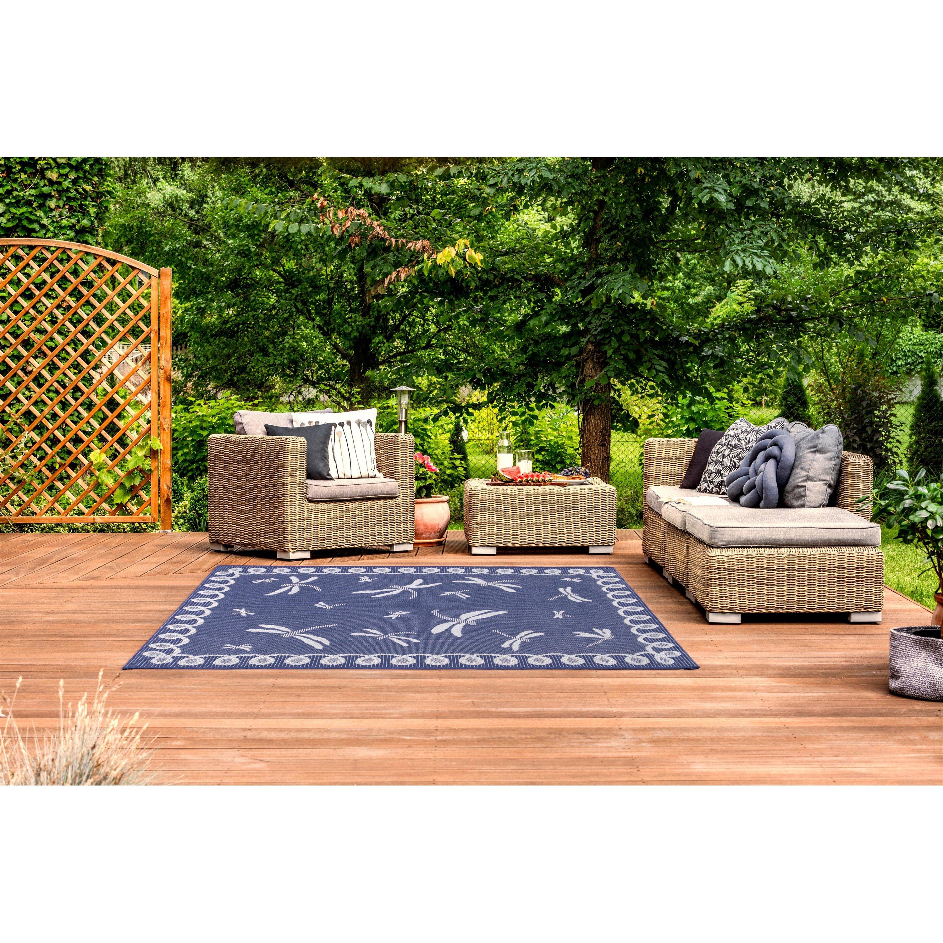 Navy - Rugstyle - SUMMER BREEZE DRAGONFLY - 1
