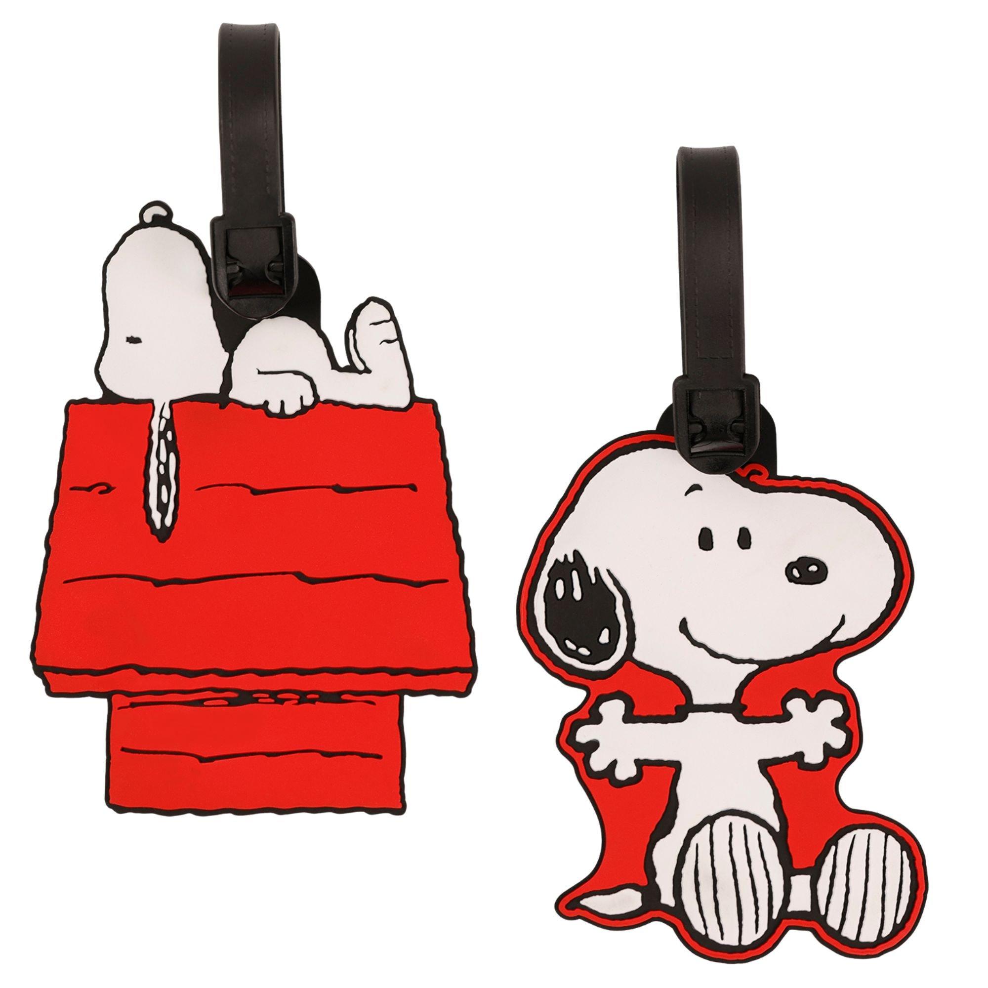 Multi - Snoopy - Snoopy Luggage Tags 2 Pack - 1