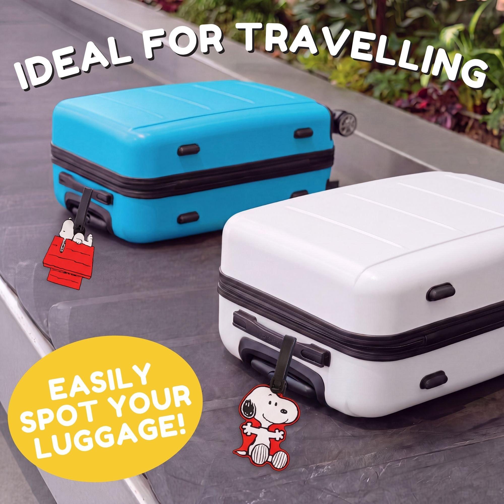 Multi - Snoopy - Snoopy Luggage Tags 2 Pack - 2