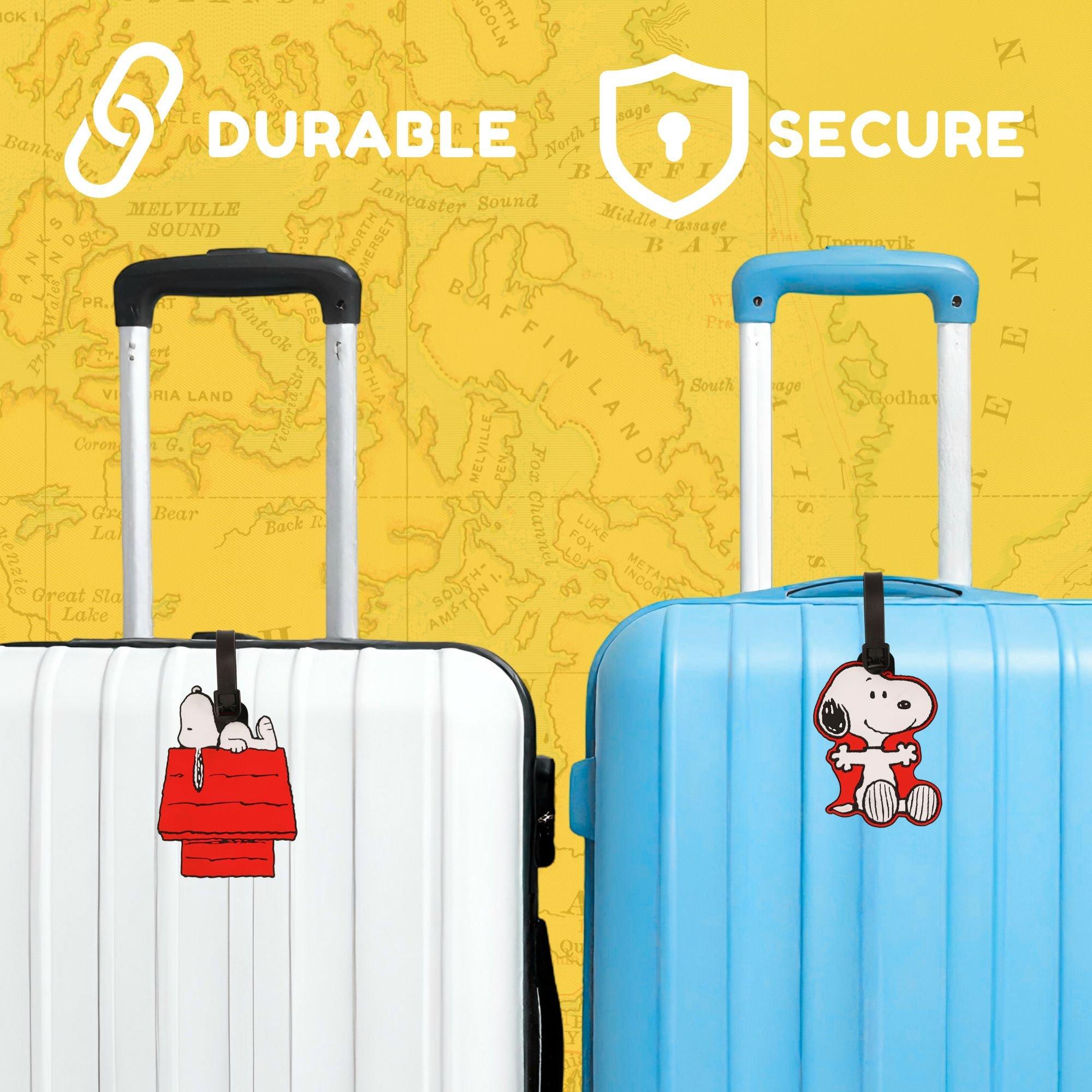 Multi - Snoopy - Snoopy Luggage Tags 2 Pack - 3
