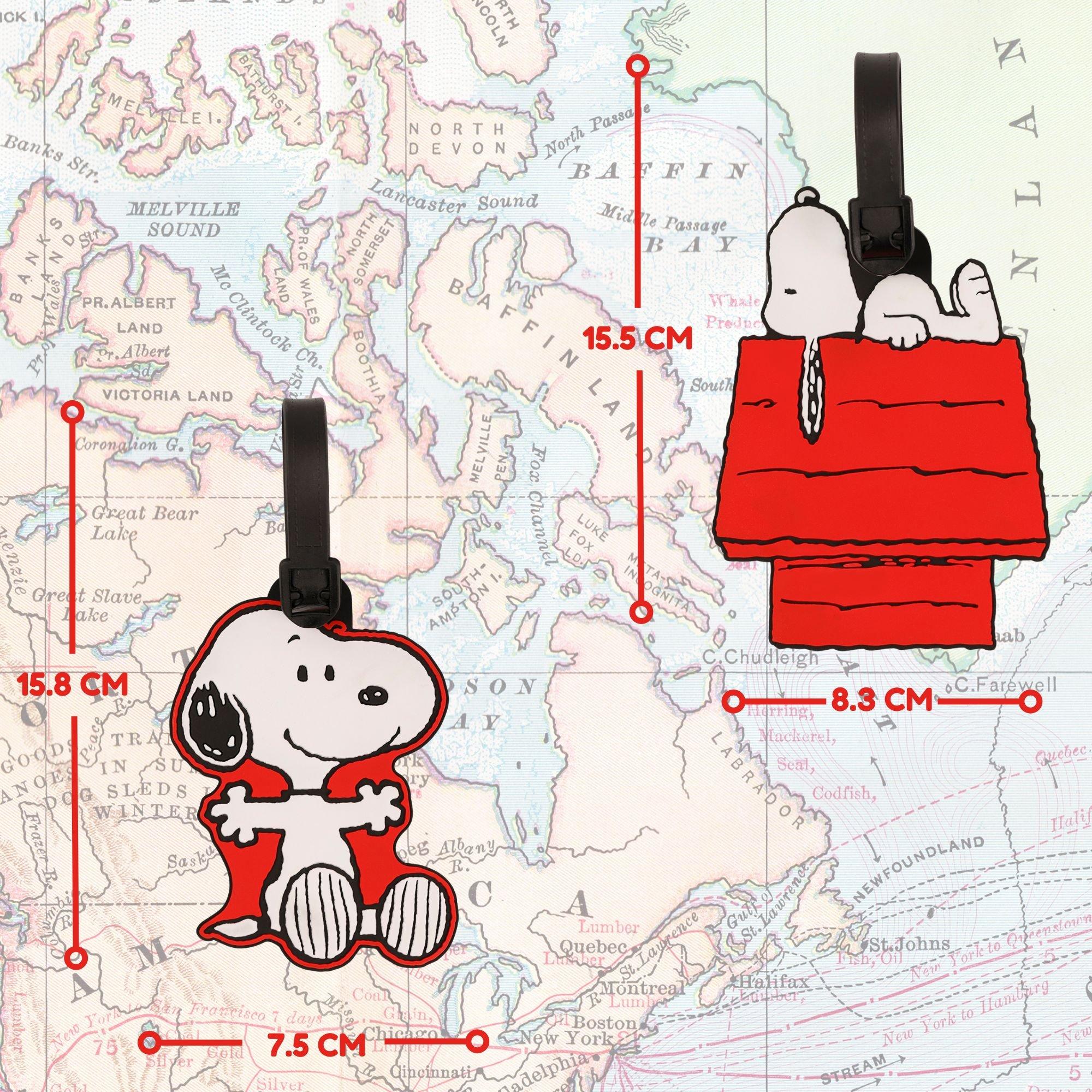 Multi - Snoopy - Snoopy Luggage Tags 2 Pack - 5