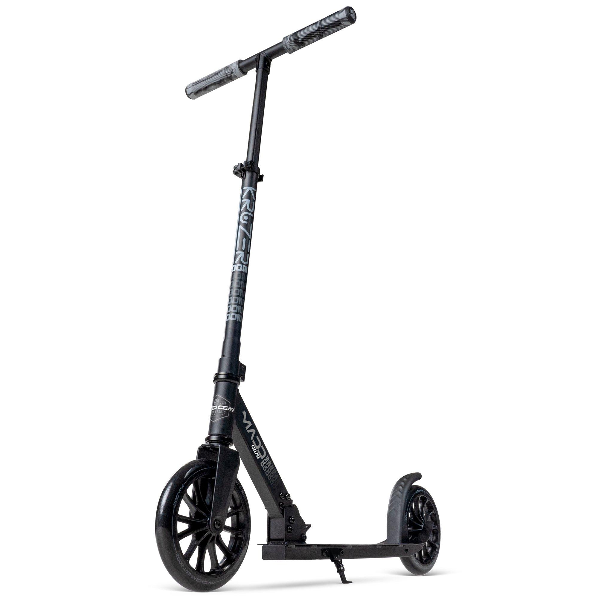 Black/Black - Madd Gear - MADD GEAR KRUZER V2-200 BIG WHEEL COMMUTER SCOOTER - 2