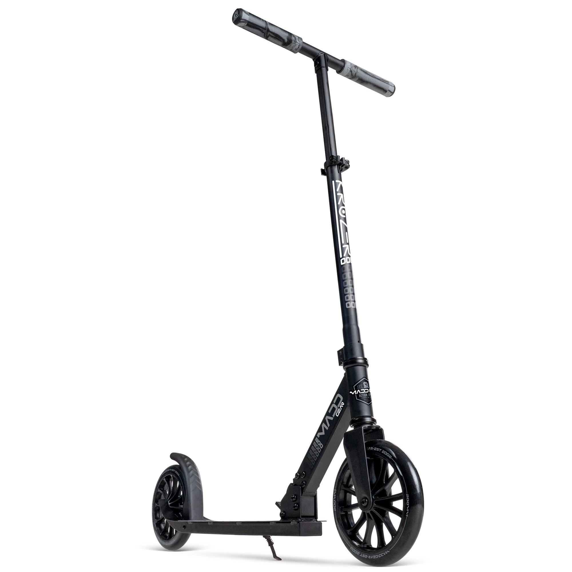 Black/Black - Madd Gear - MADD GEAR KRUZER V2-200 BIG WHEEL COMMUTER SCOOTER - 3