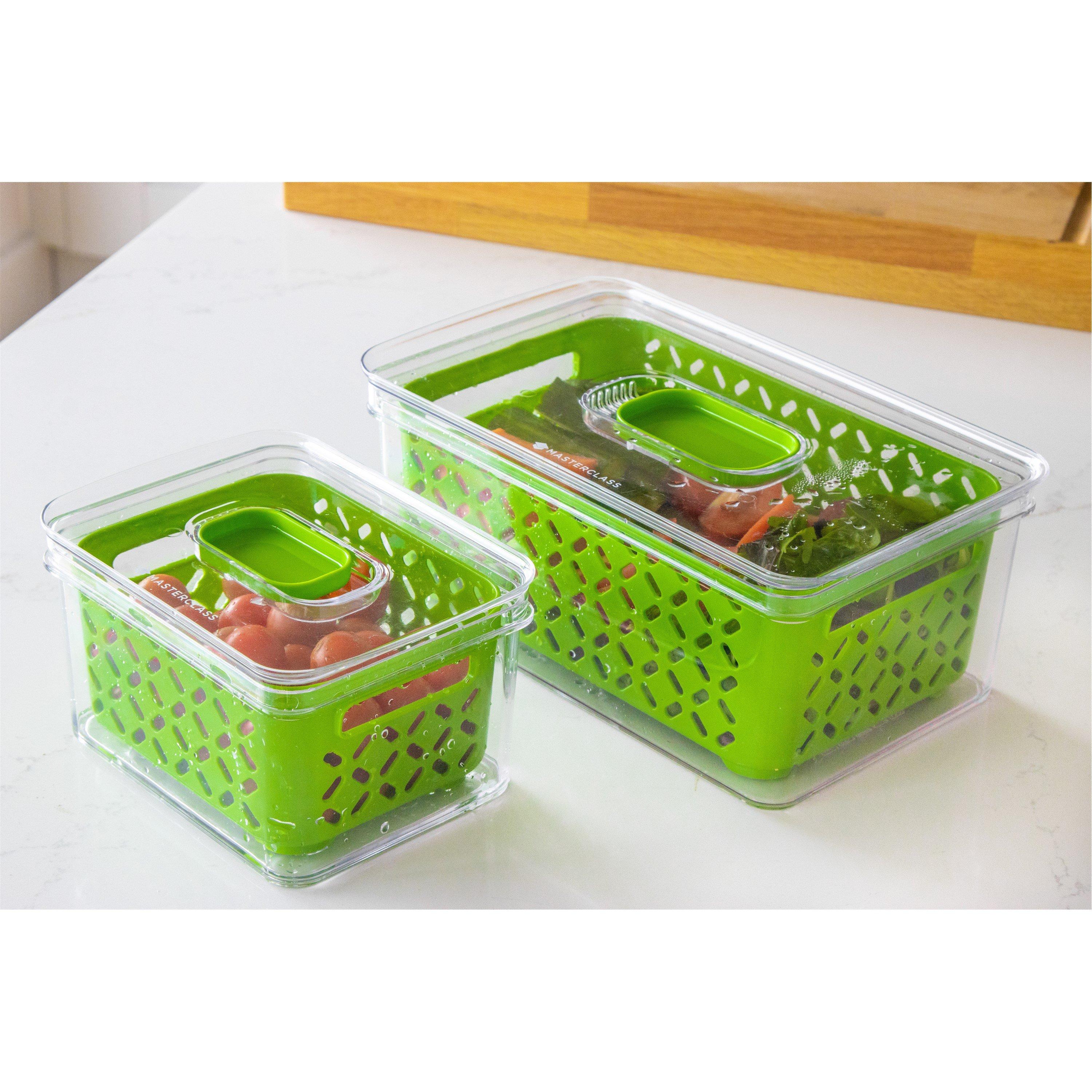 Green - MasterClass - Lidded Fridge Storage Box - 2