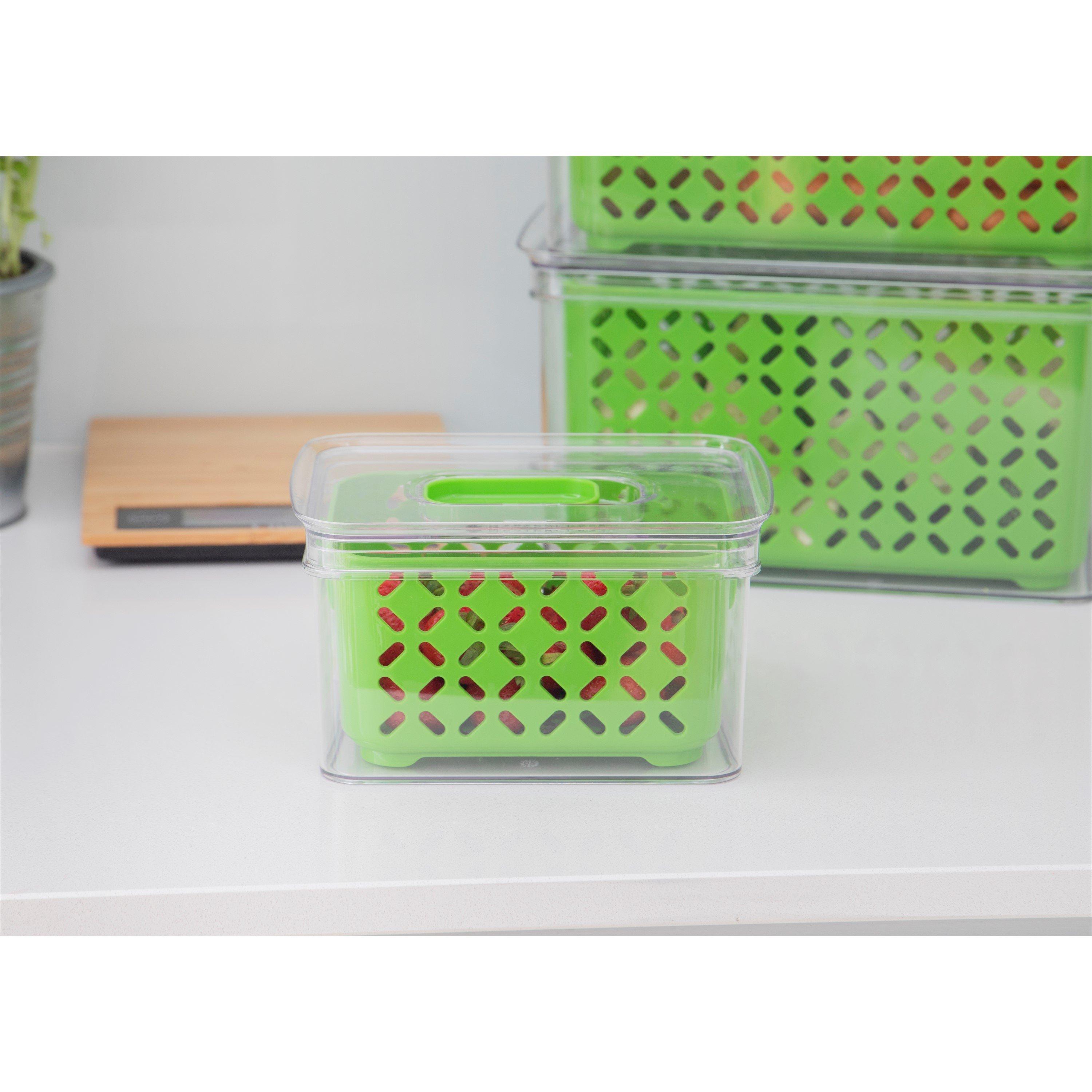 Green - MasterClass - Lidded Fridge Storage Box - 3