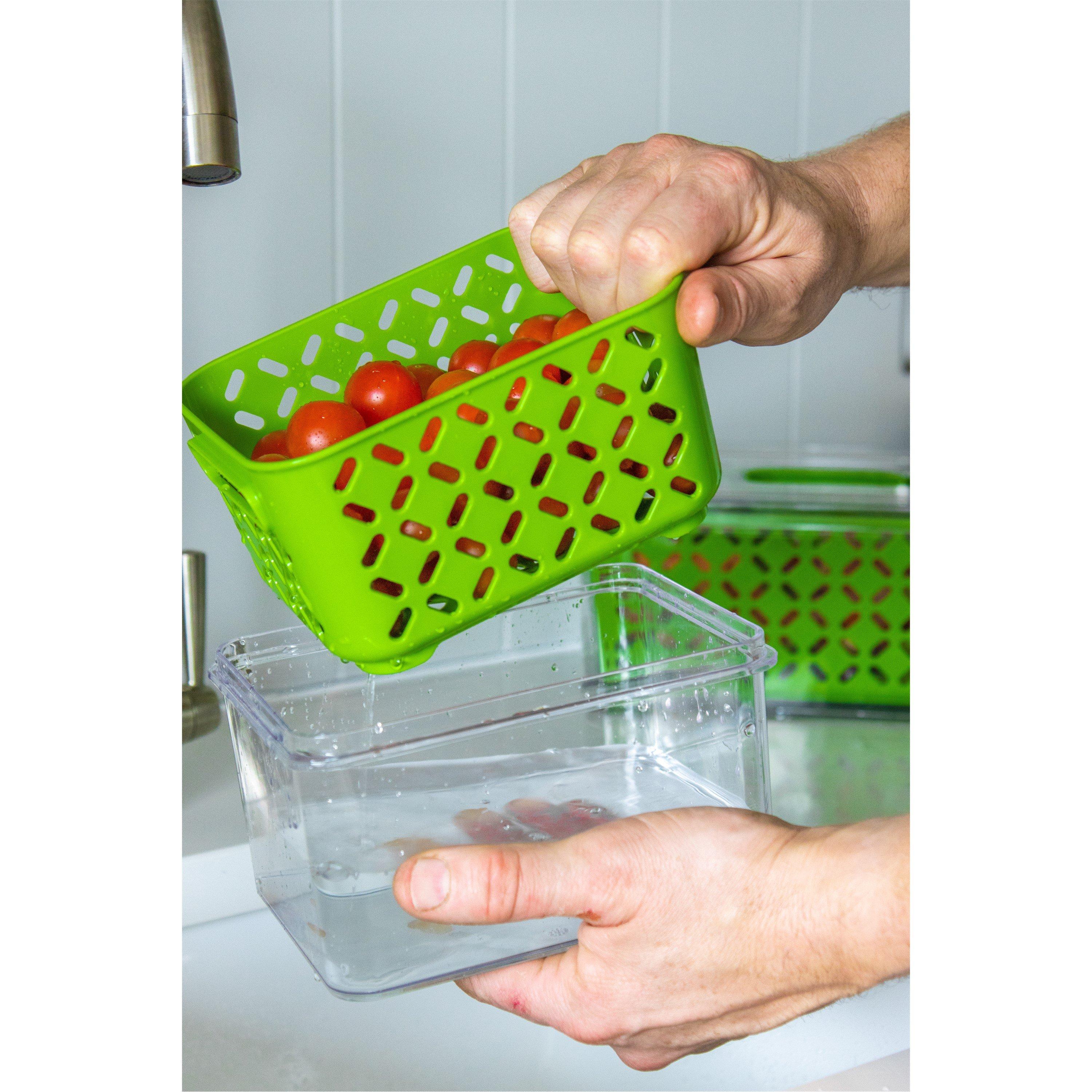 Green - MasterClass - Lidded Fridge Storage Box - 6