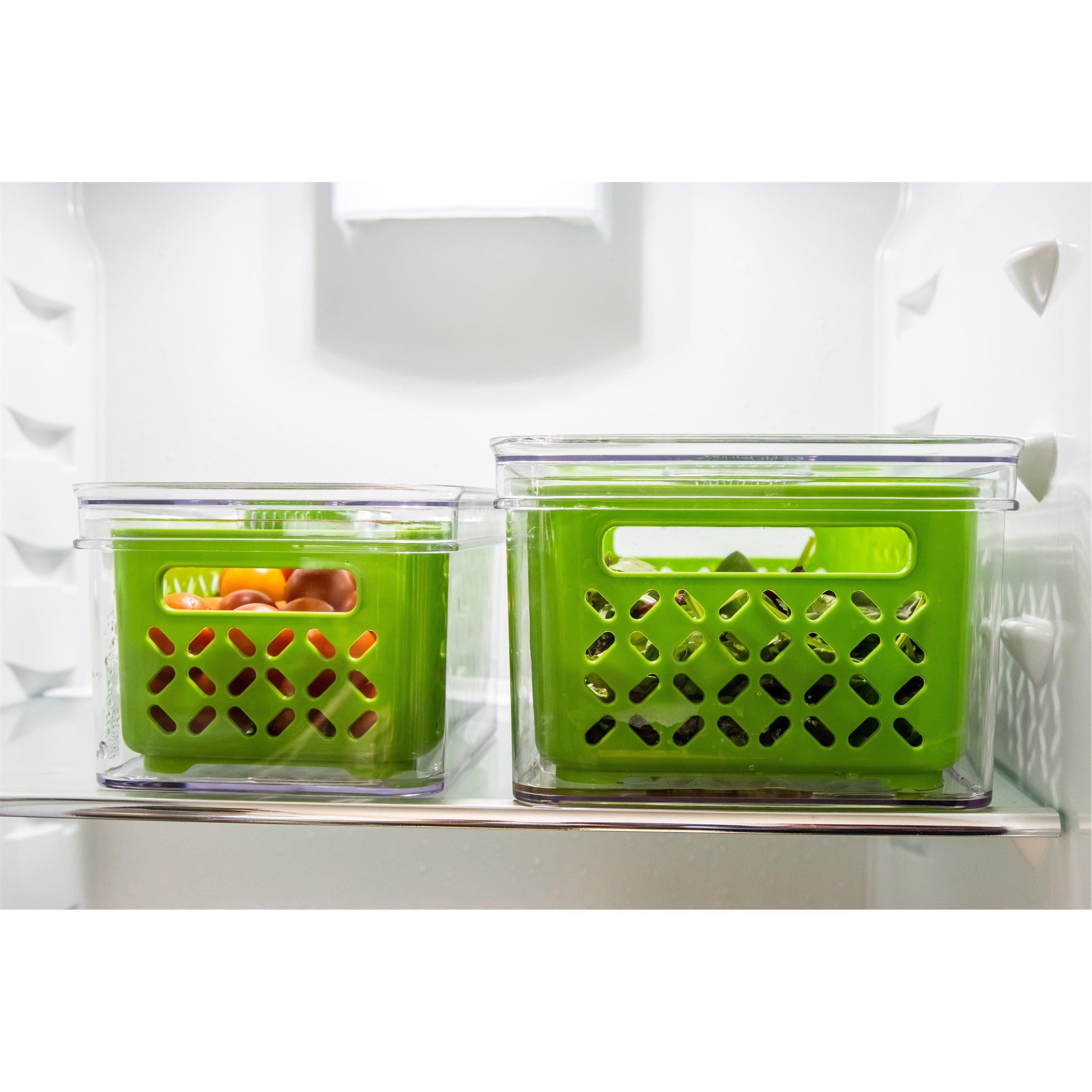 Green - MasterClass - MasterClass Lidded Fridge Storage Box - 8
