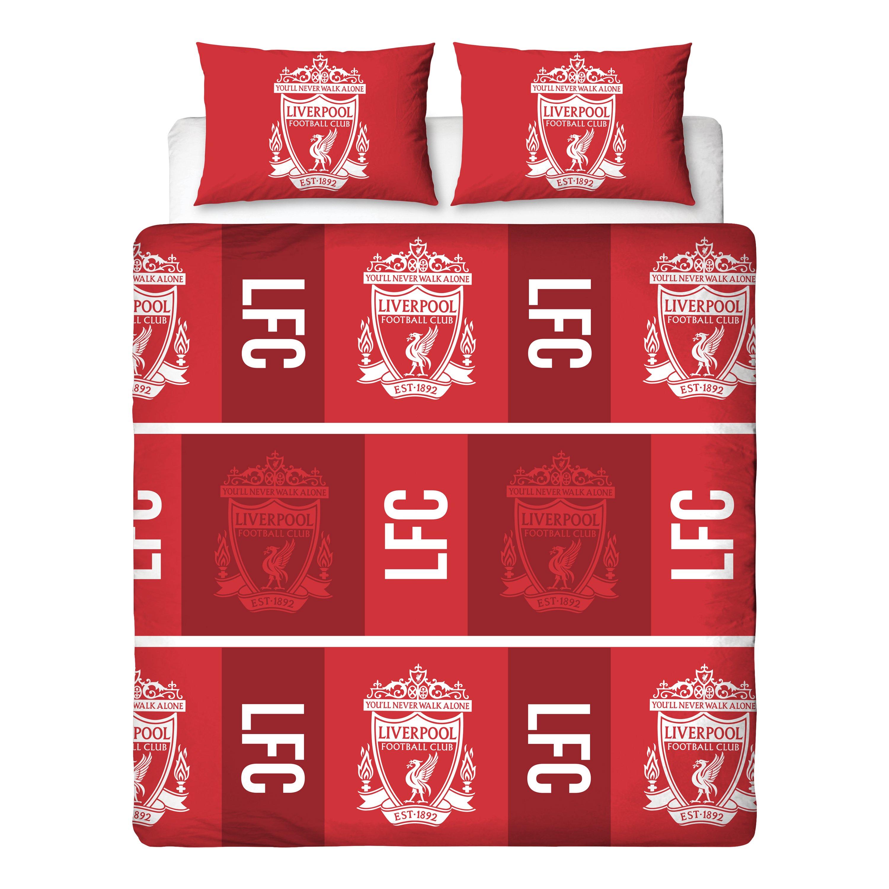 Red - Liverpool FC - Liverpool FC Crunch Double Duvet Cover - 1