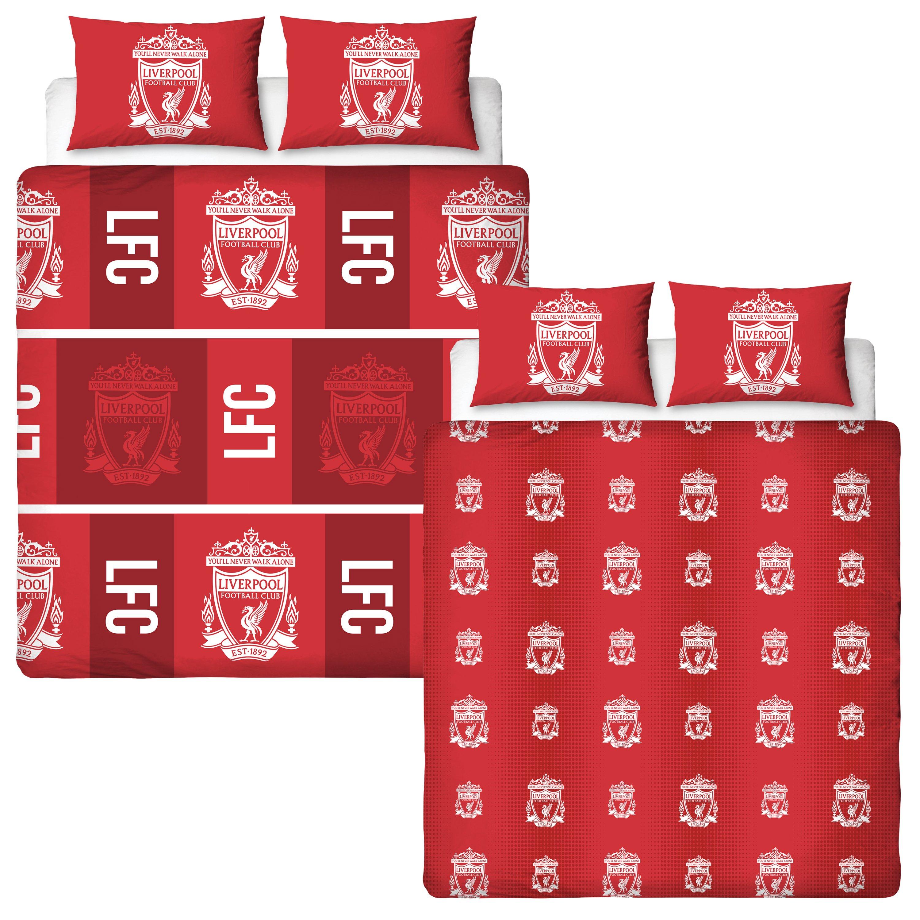 Red - Liverpool FC - Liverpool FC Crunch Double Duvet Cover - 3