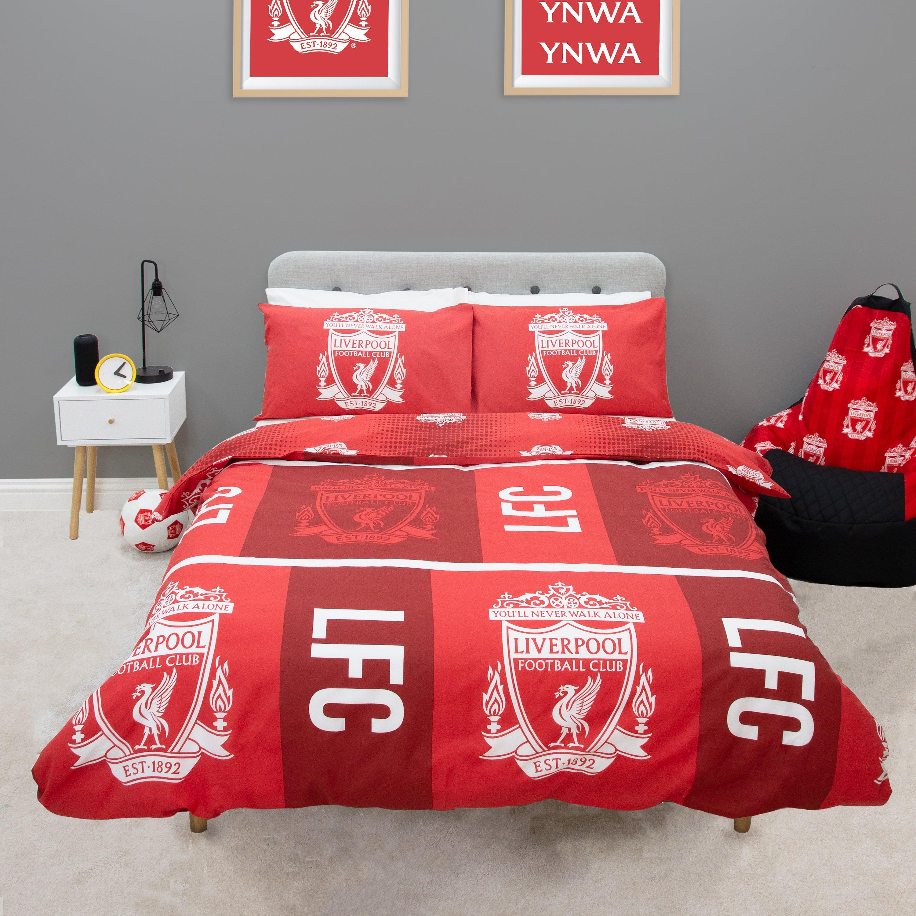 Red - Liverpool FC - Liverpool FC Crunch Double Duvet Cover - 4