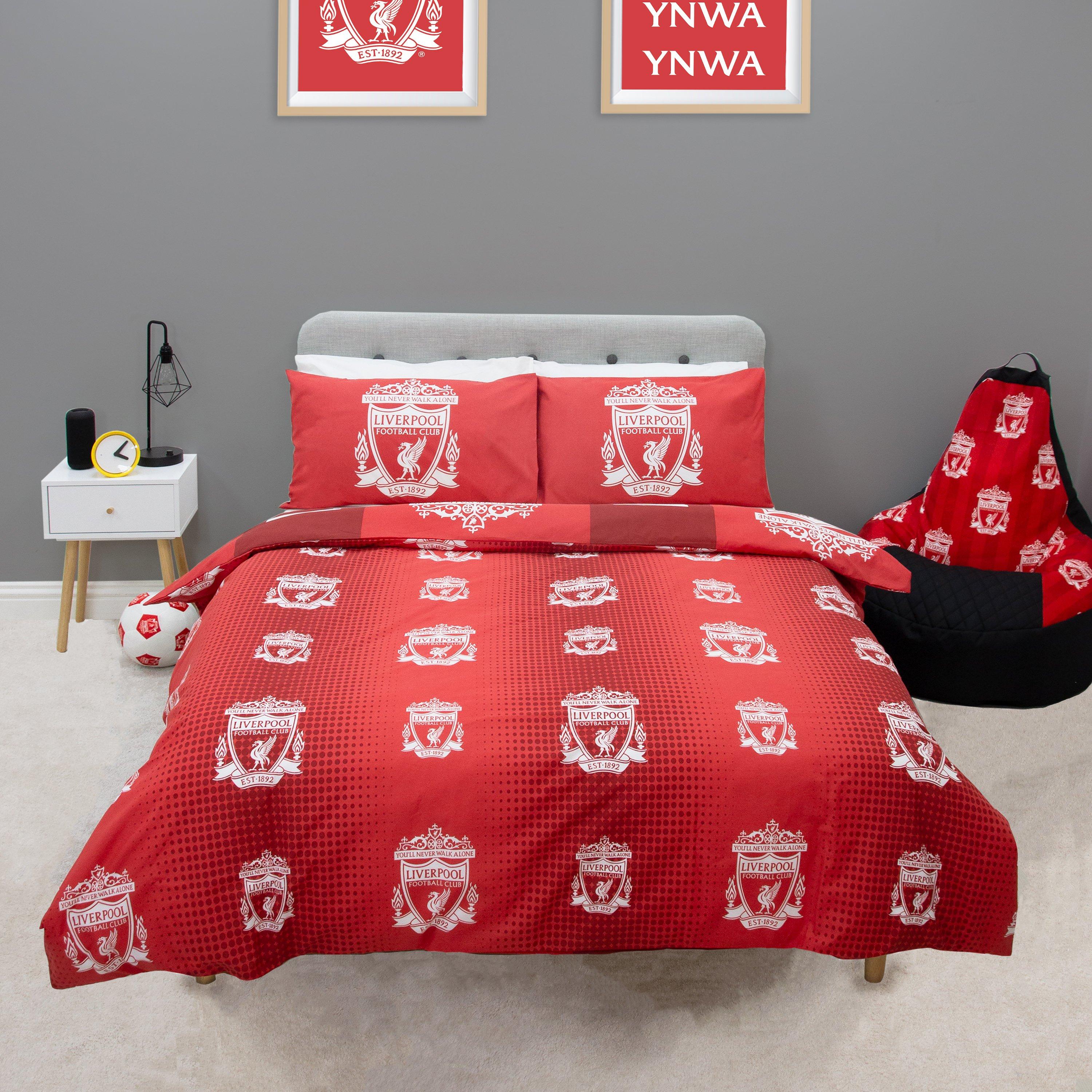 Red - Liverpool FC - Liverpool FC Crunch Double Duvet Cover - 5