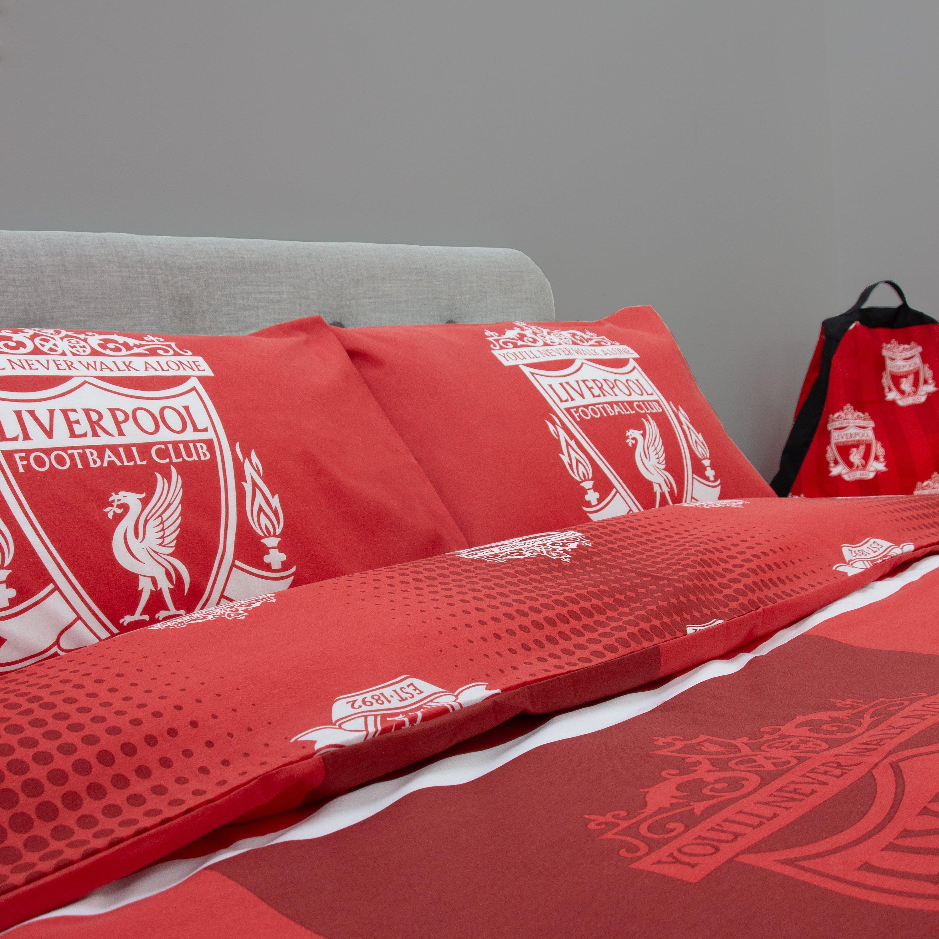 Red - Liverpool FC - Liverpool FC Crunch Double Duvet Cover - 6