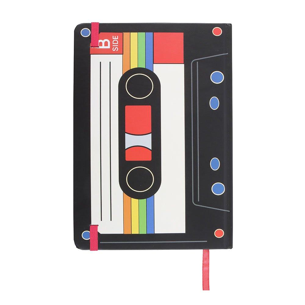Black - Something Different - Retro Cassette Tape A5 Notebook - 3